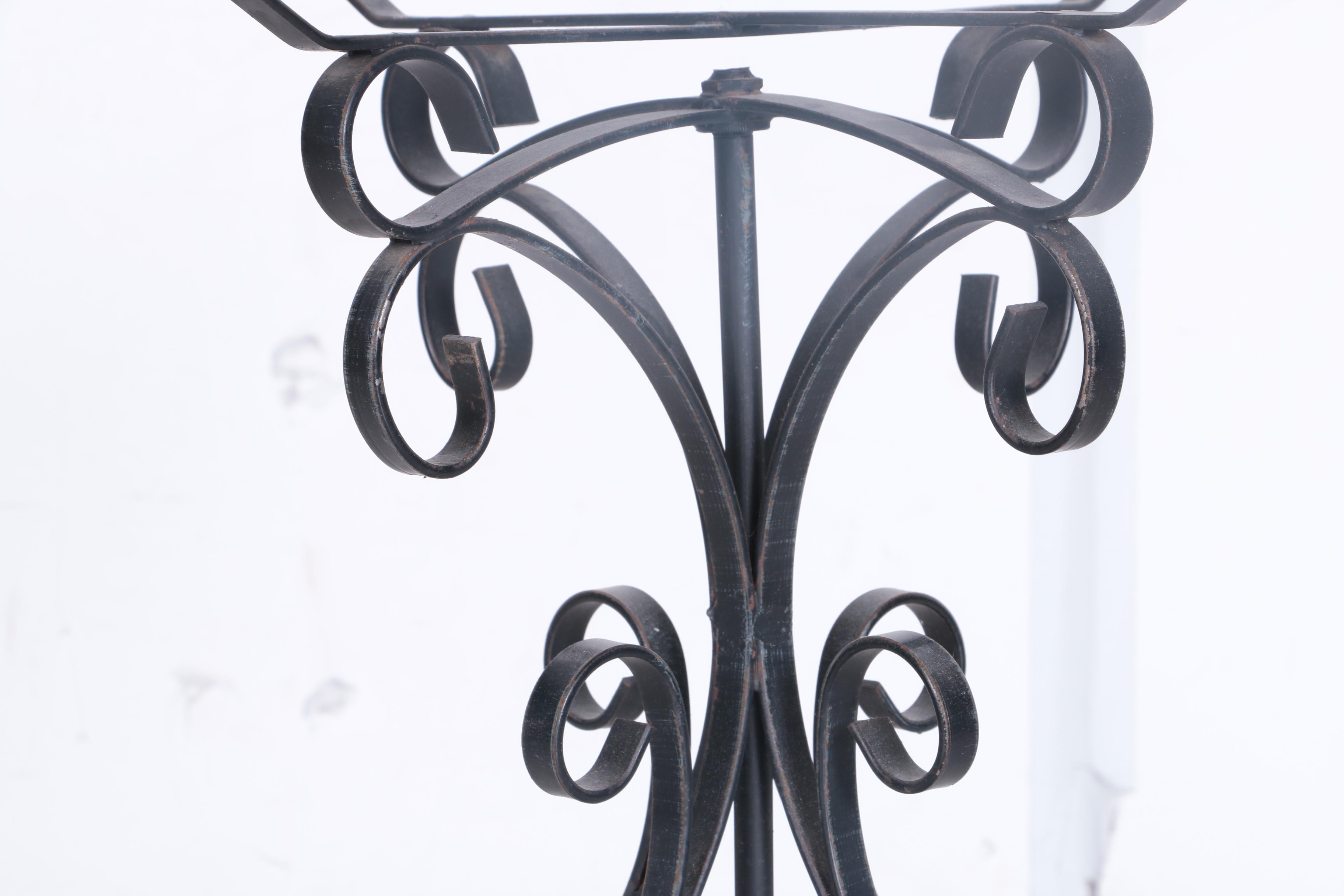 Small Metal Plant Stand