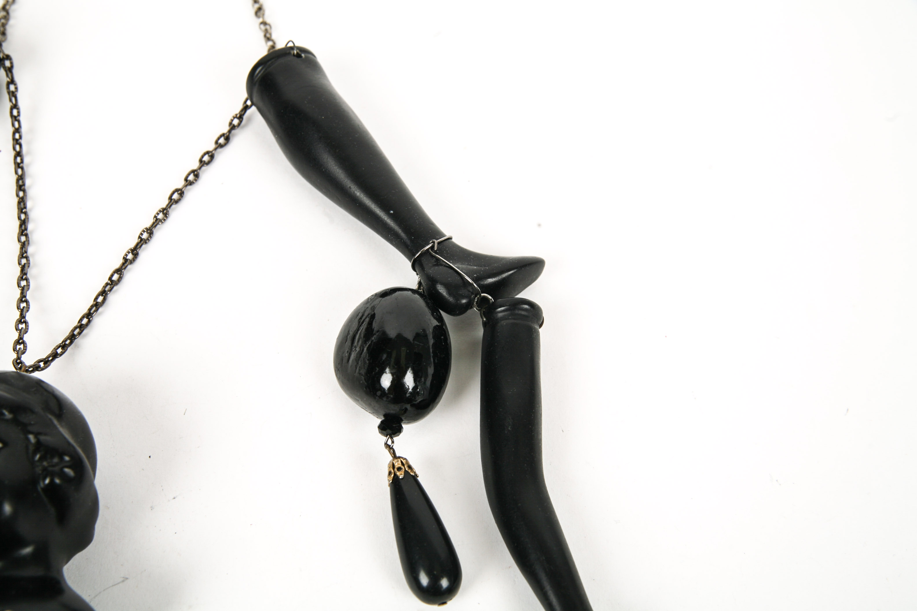 Deconstructed Vintage German Doll Necklace