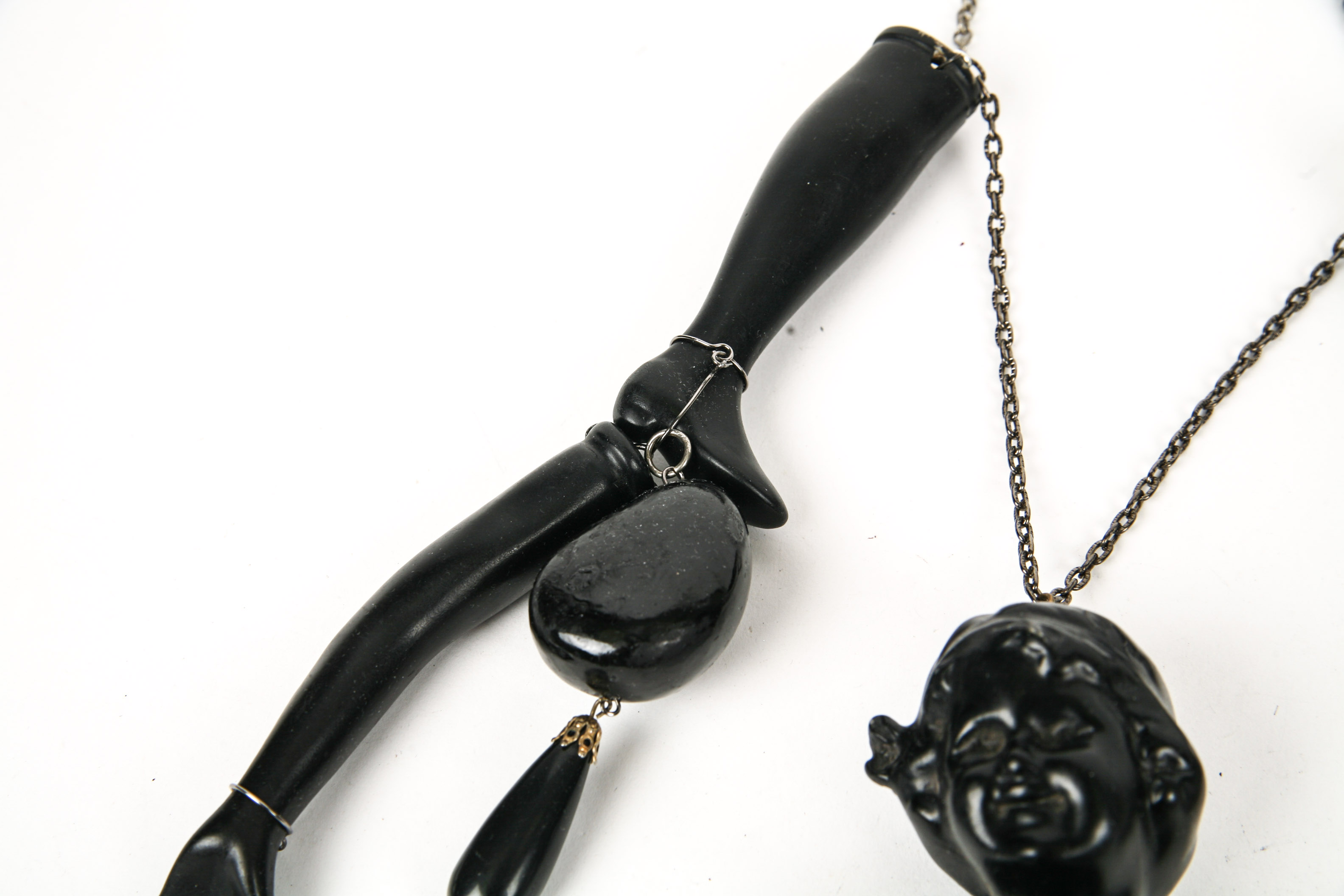 Deconstructed Vintage German Doll Necklace