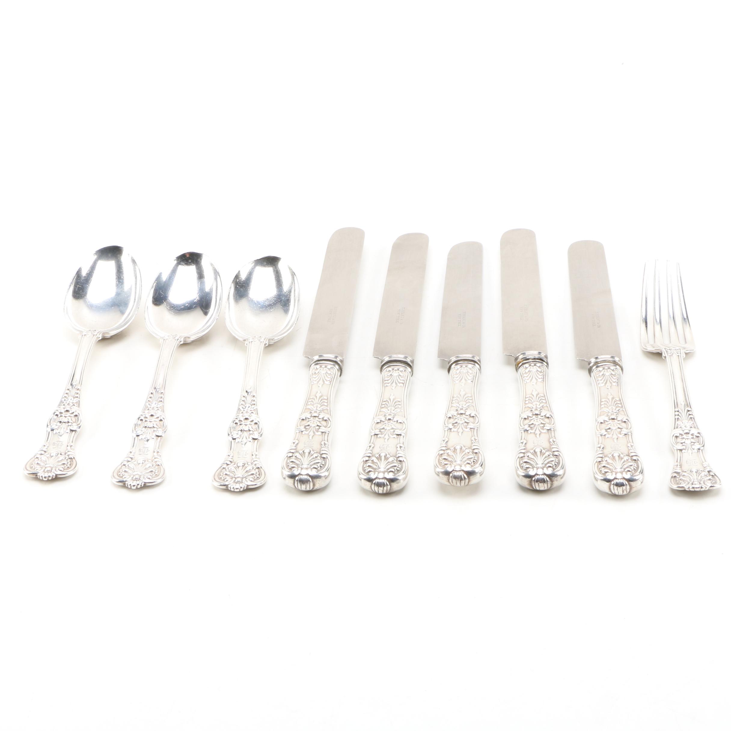 Tiffany & Co "English King" Sterling Silver Flatware