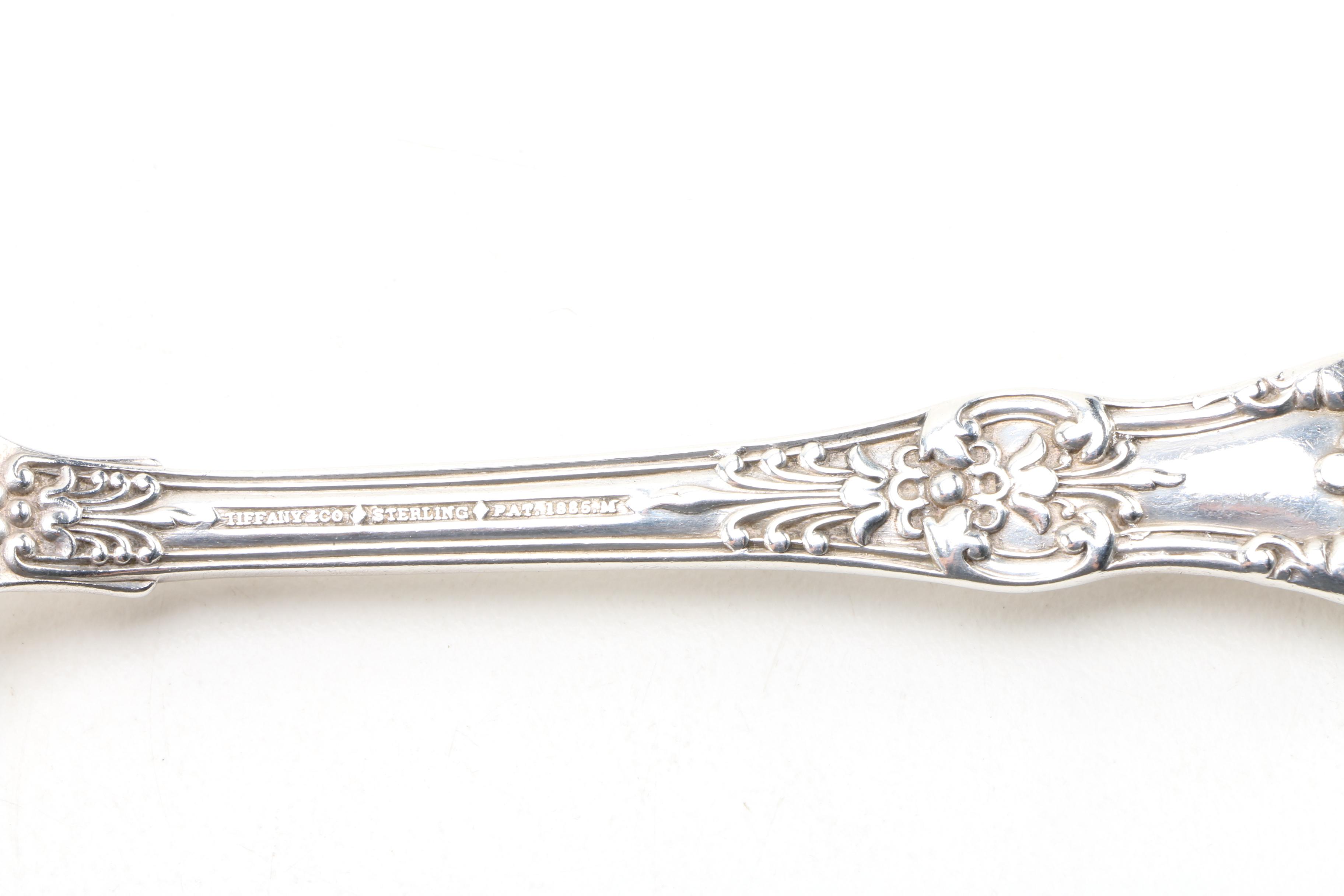 Tiffany & Co "English King" Sterling Silver Flatware