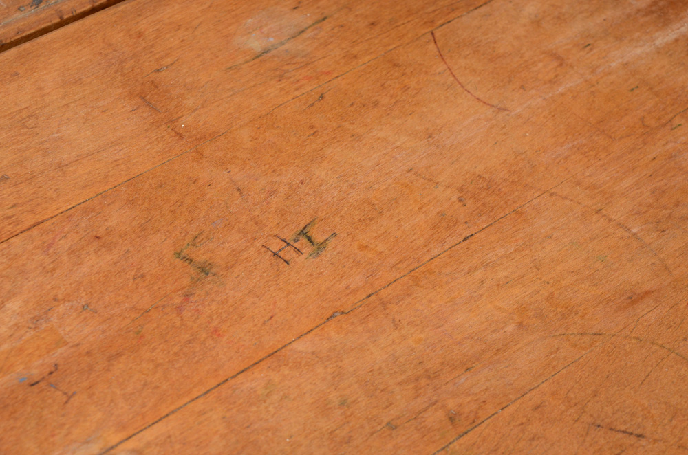 Early to Mid 20th Century School Desk