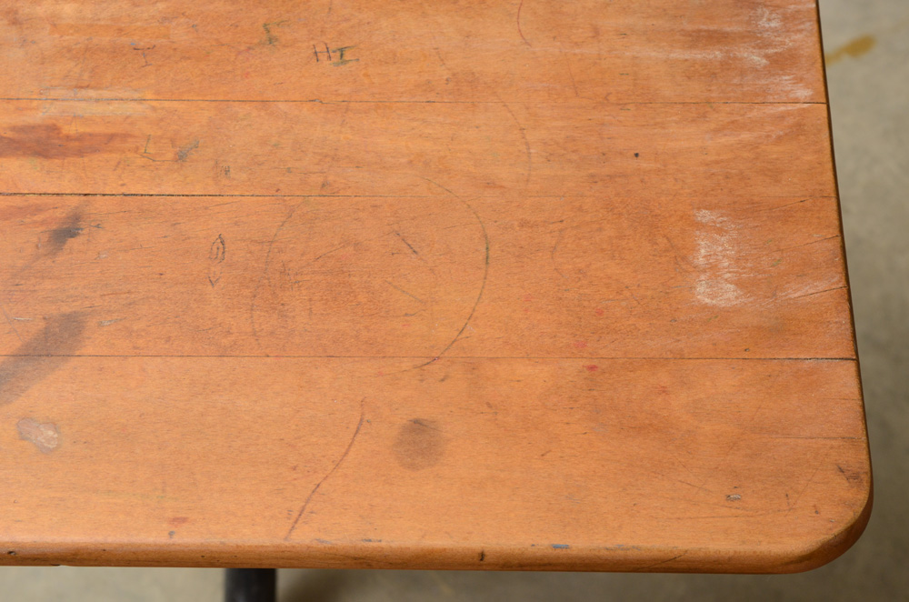 Early to Mid 20th Century School Desk