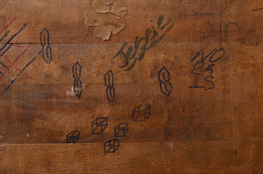 Early to Mid 20th Century School Desk