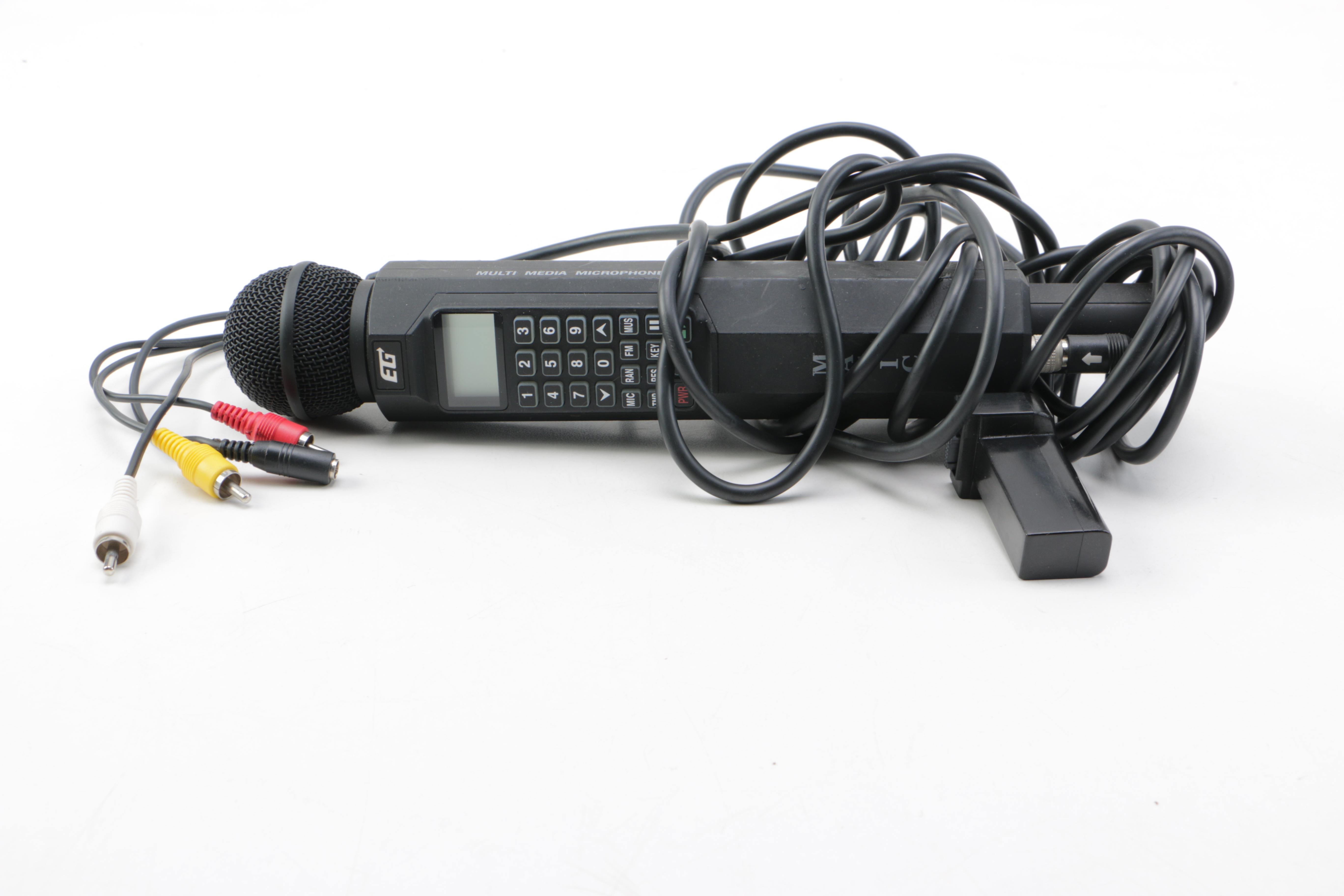 Magic Singalong Karaoke Multimedia Microphone
