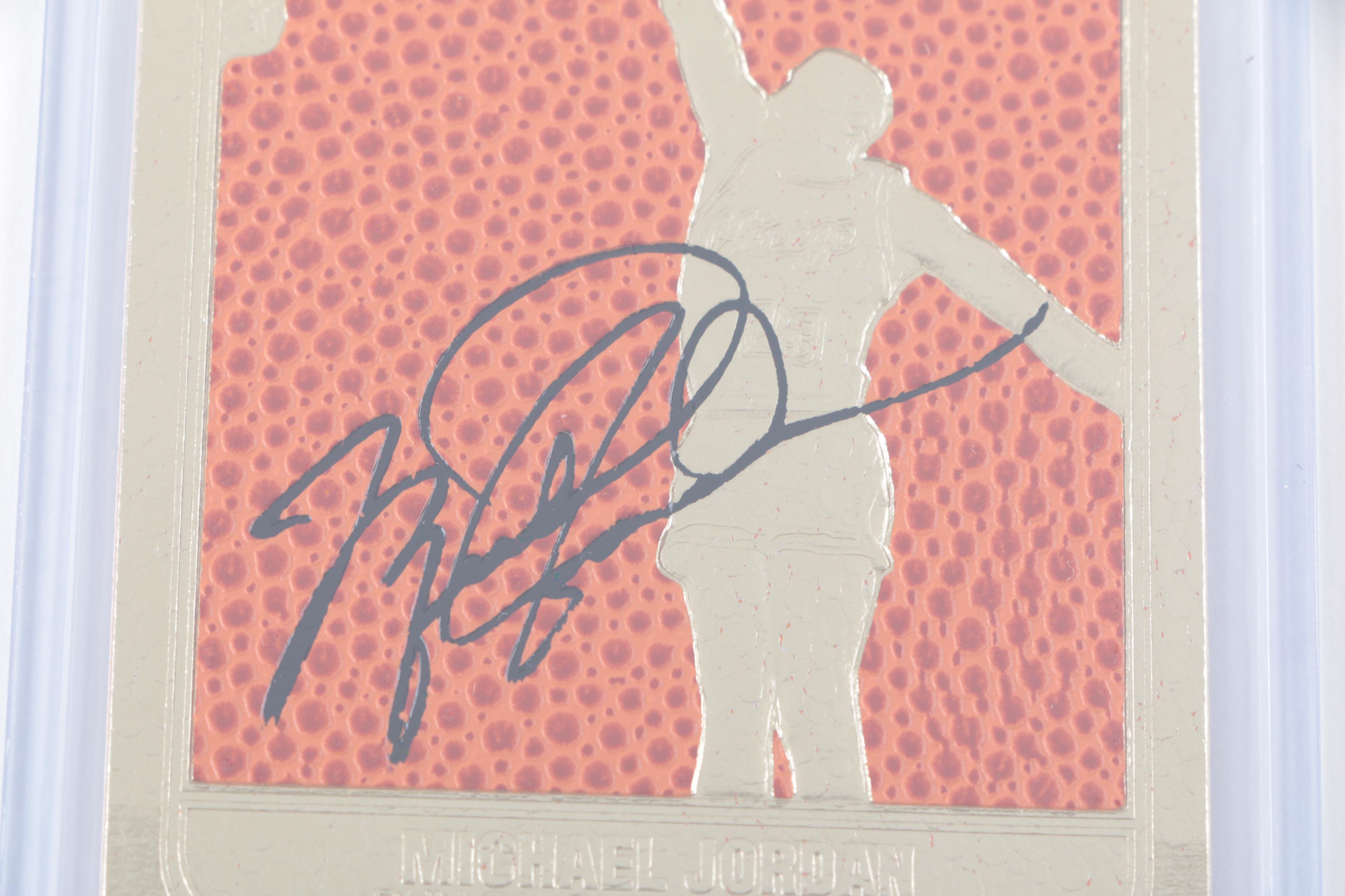 Michael Jordan 1997 Fleer Limited Edition 23K Gold Card