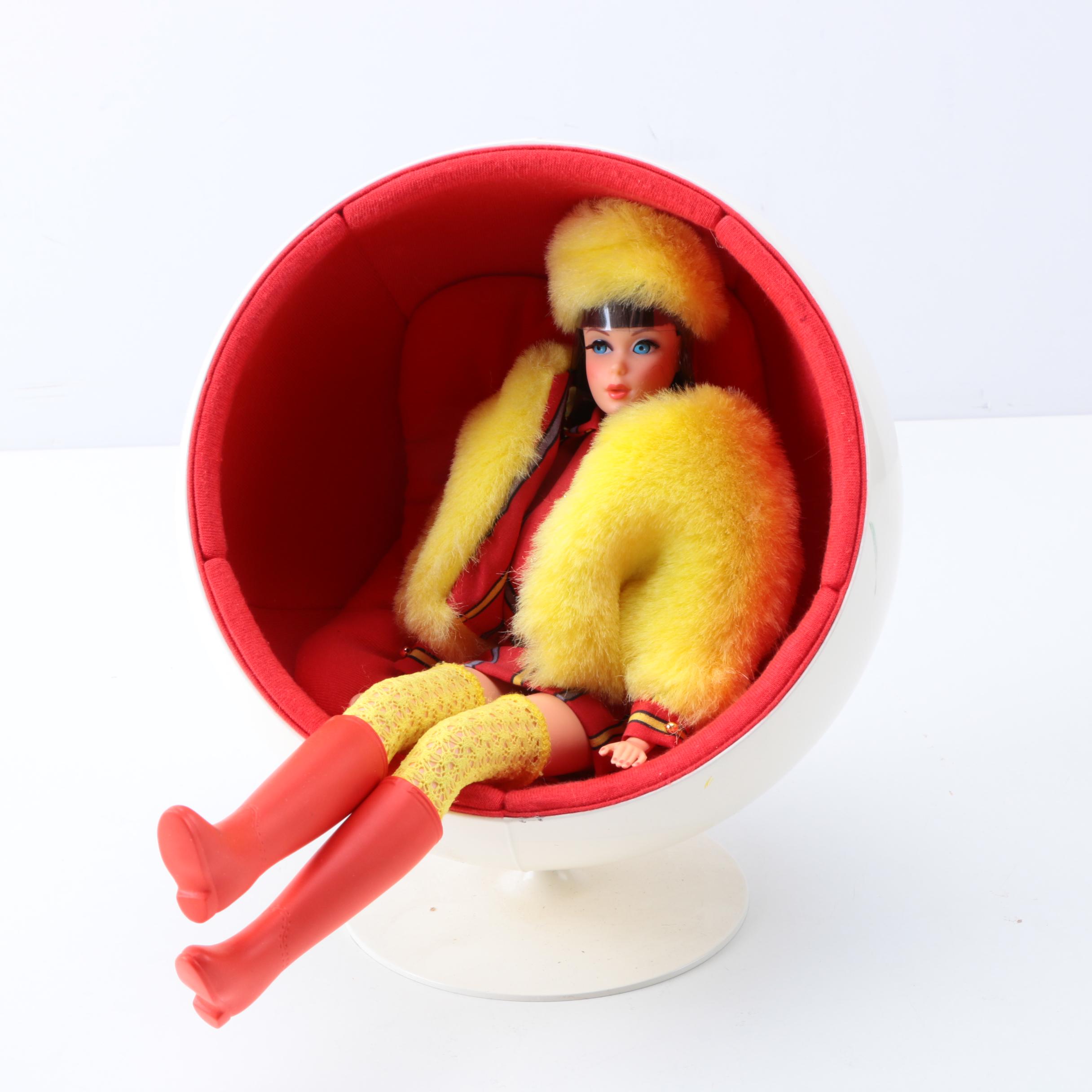 Vitra Design Museum Miniature Chair and Doll