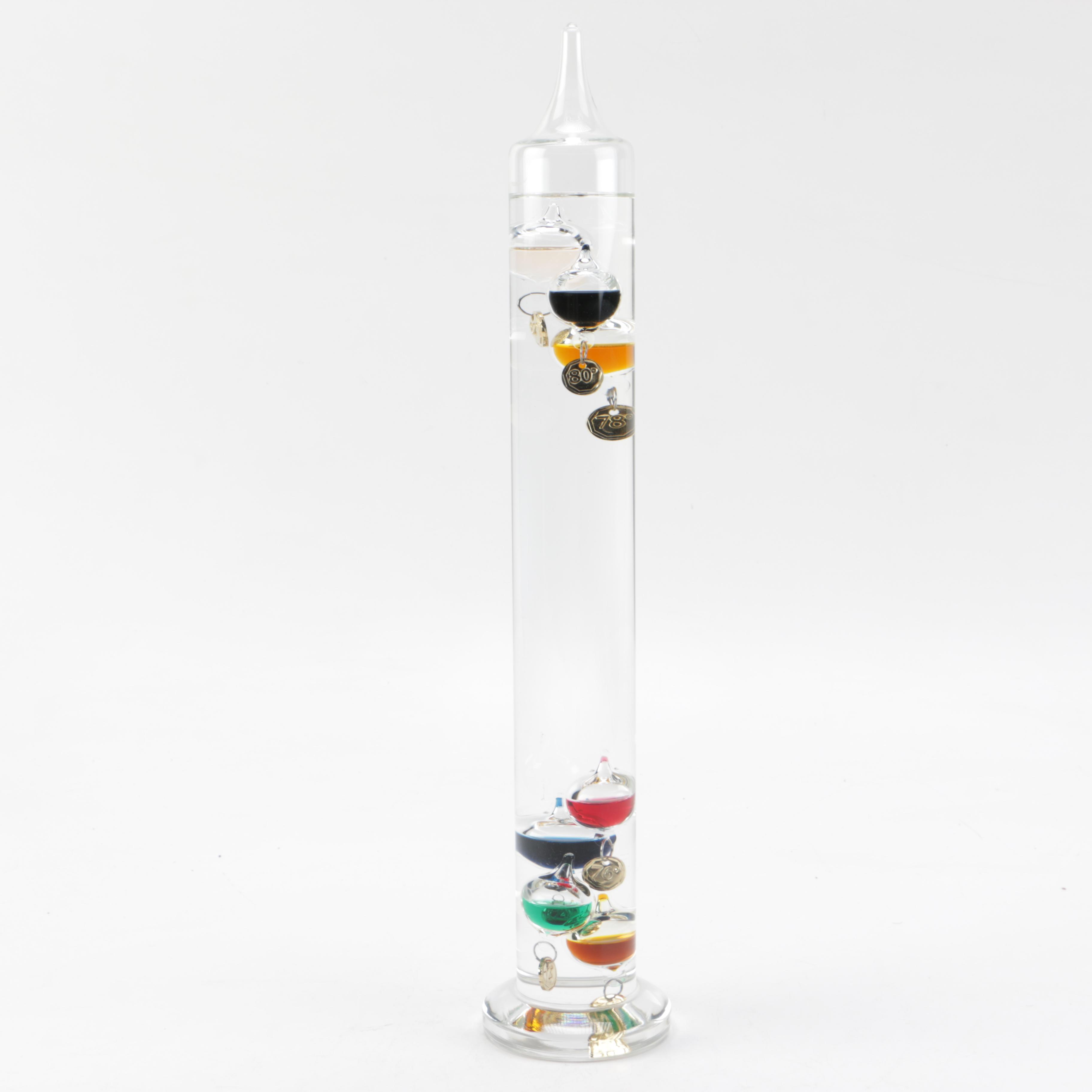 Glass Galileo Thermometer