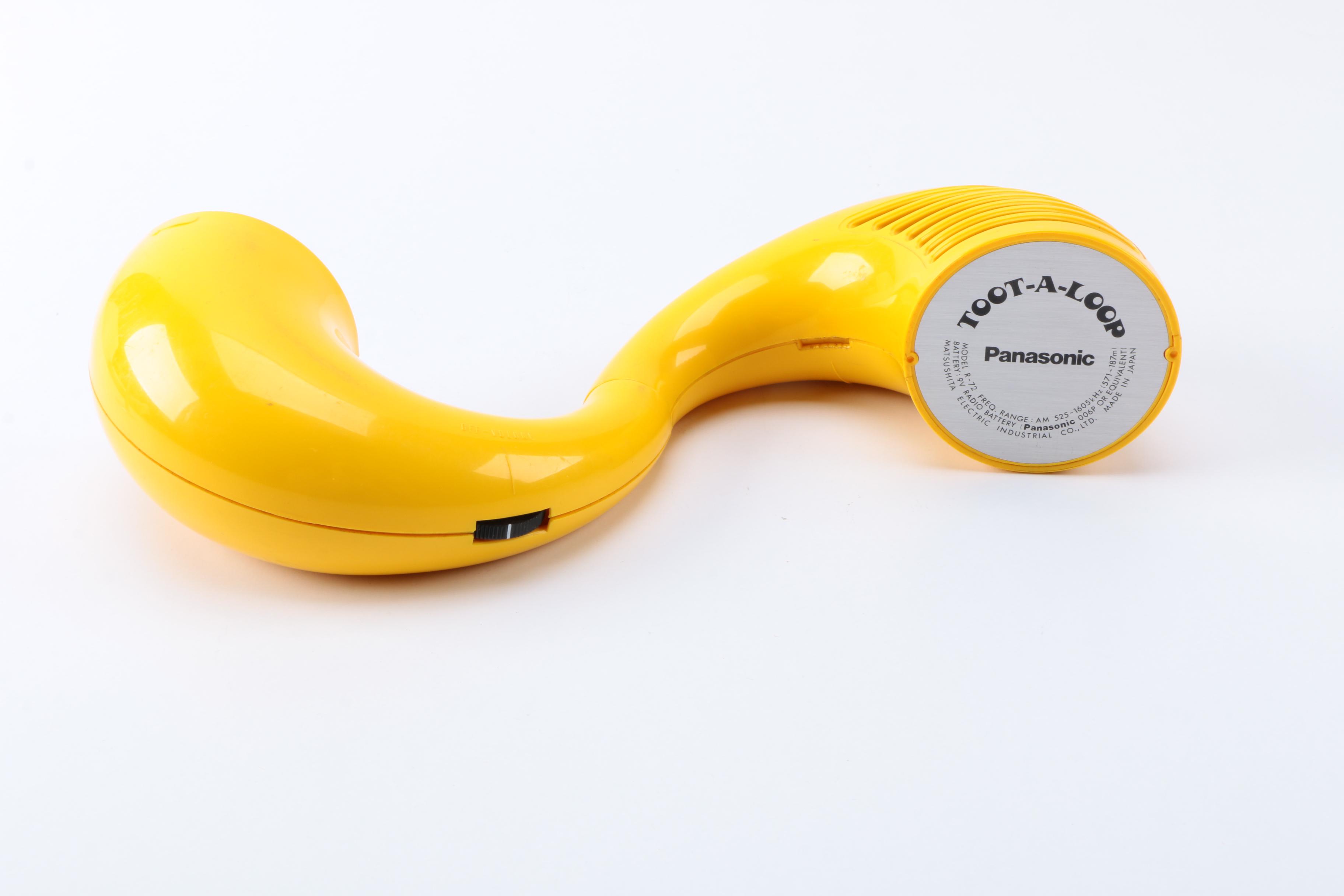 Vintage Panasonic Toot-A-Loop Radio