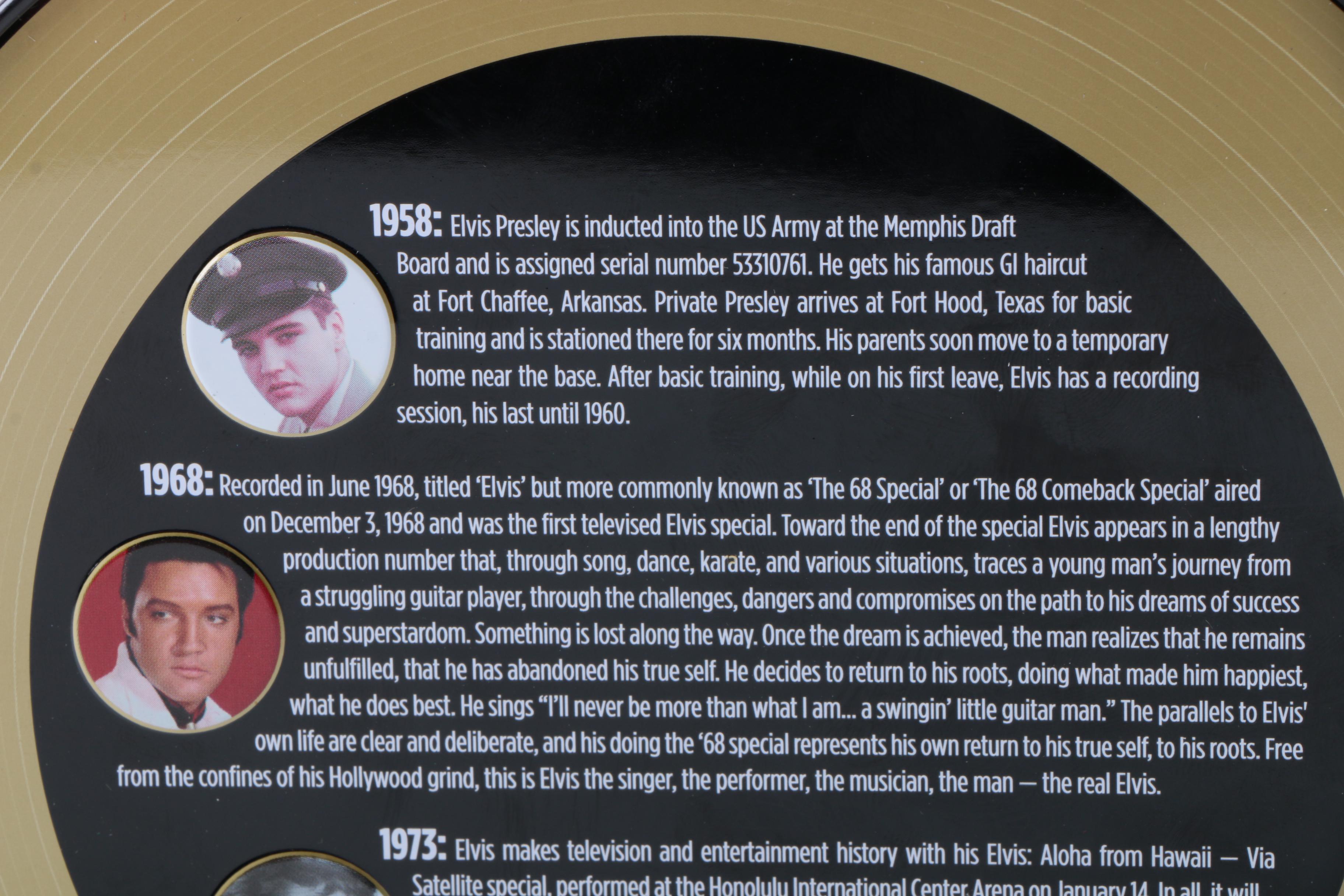 Set of Elvis Presley Limited Edition Collectors Pez Dispensers