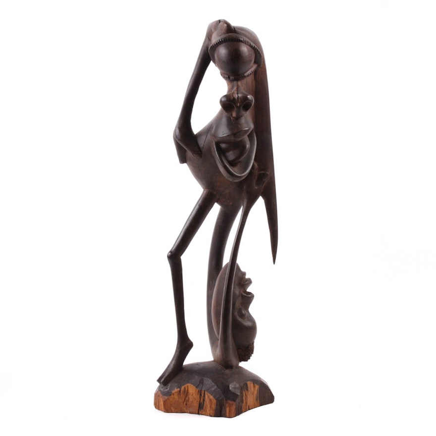 Makonde Ebony Sculpture