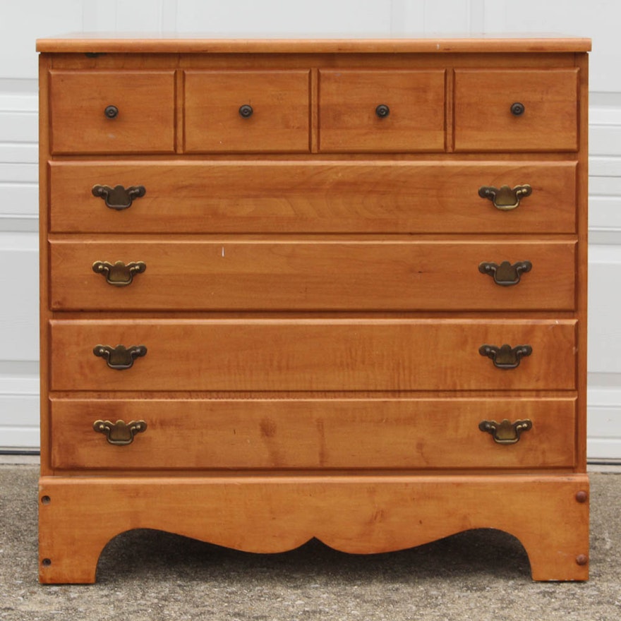 Vintage Chippendale Style Chest of Drawers