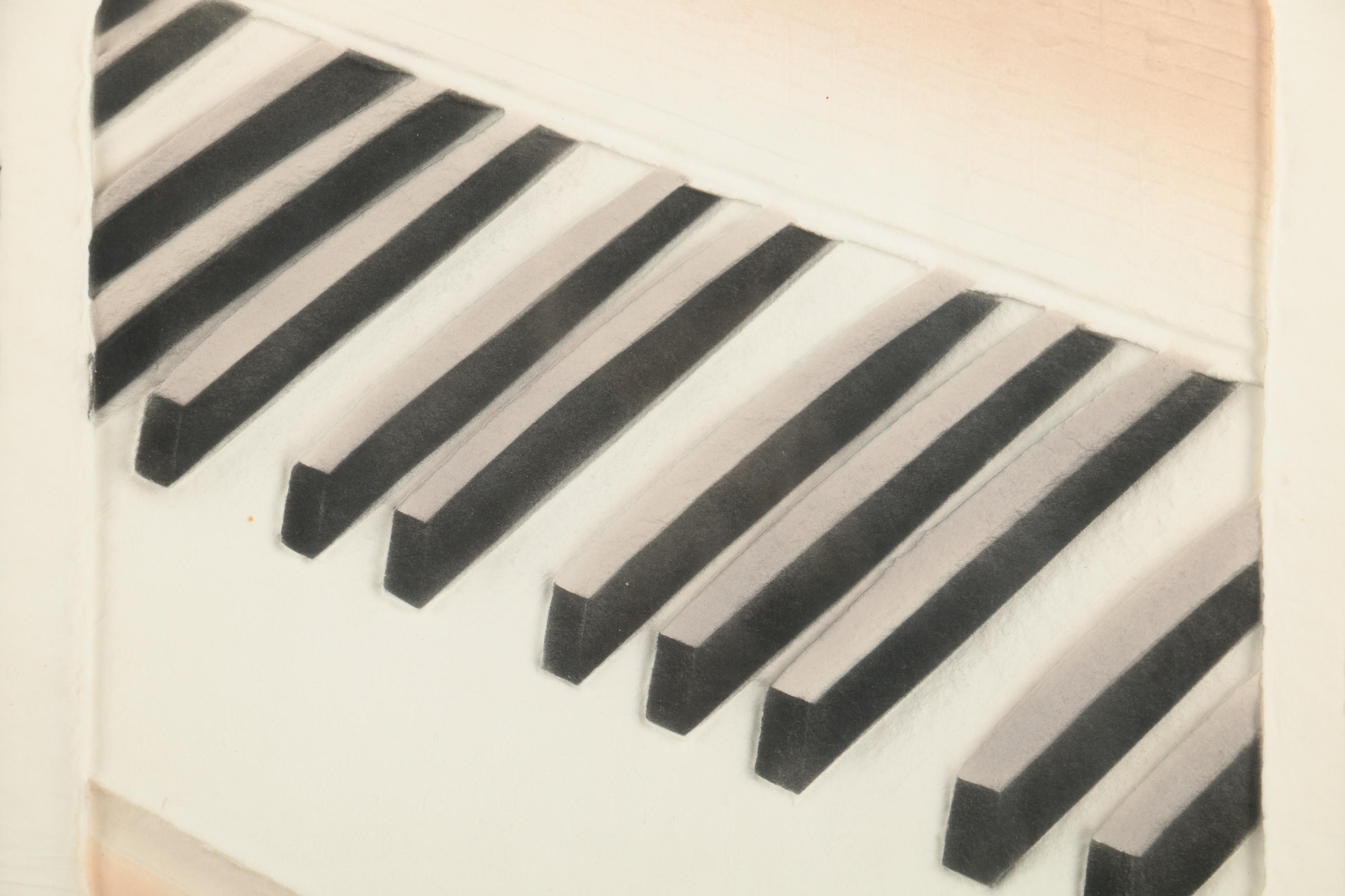 Wess Smith 1985 Limited Edition Cast Paper Print "Rhapsody"