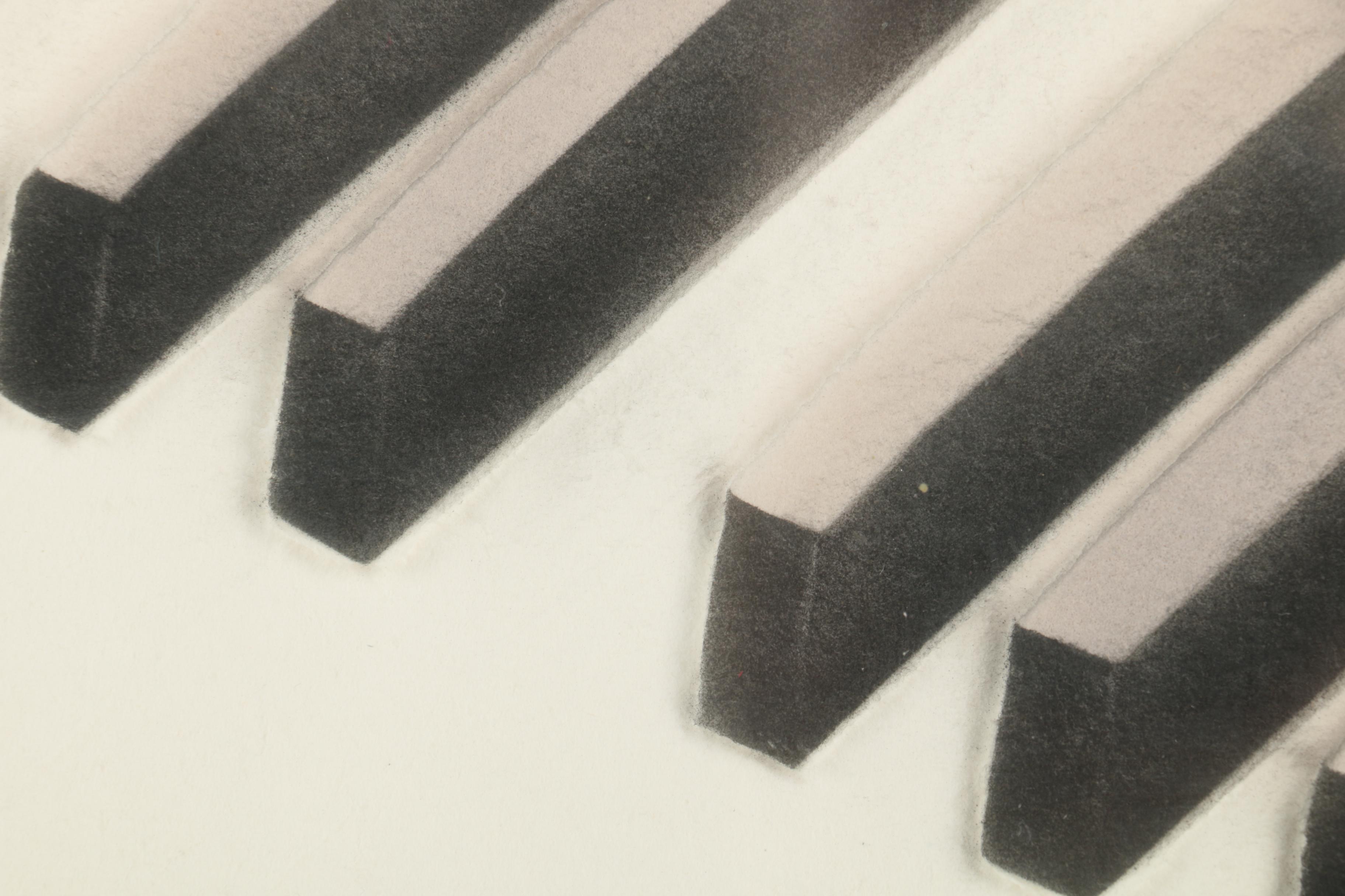 Wess Smith 1985 Limited Edition Cast Paper Print "Rhapsody"