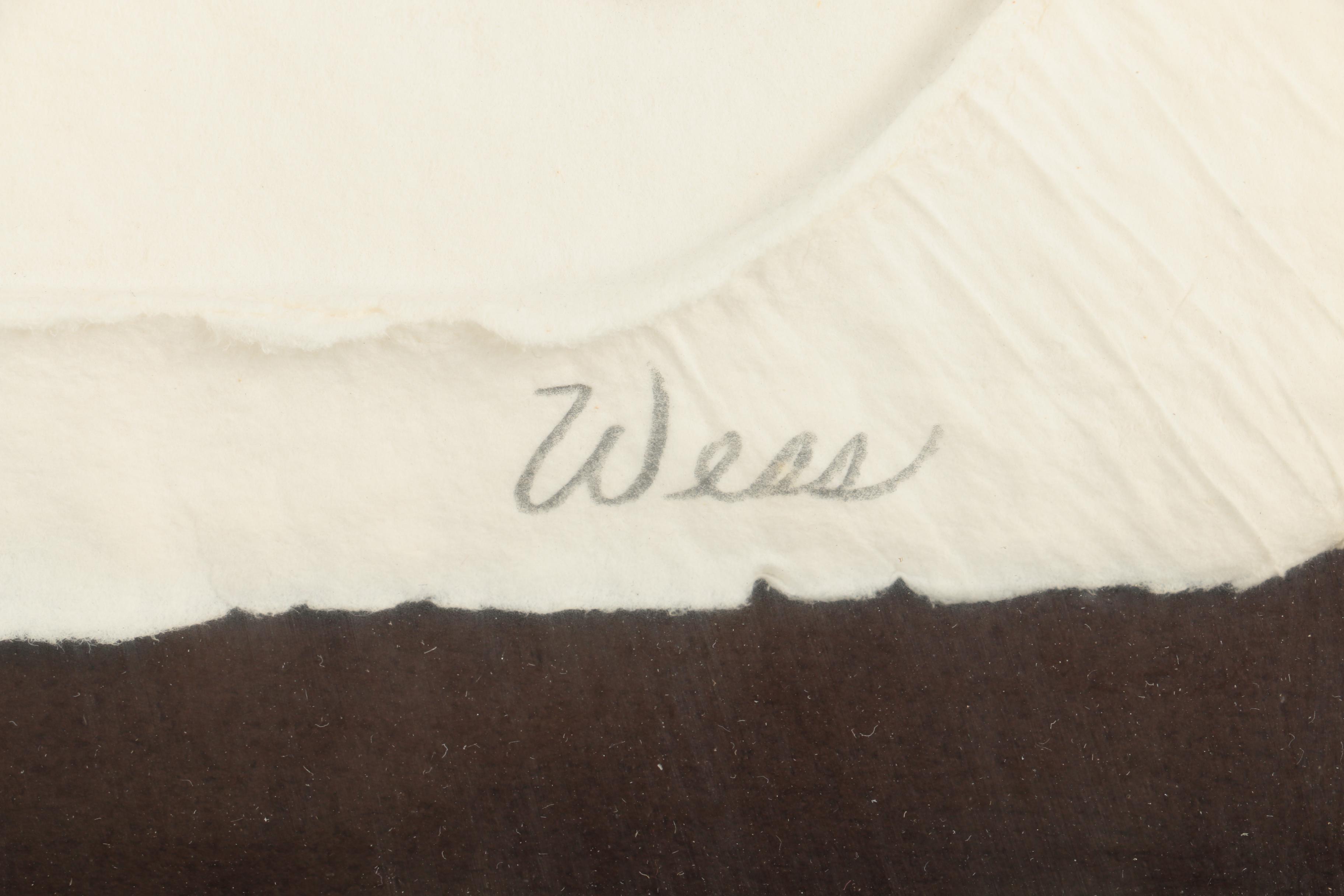 Wess Smith 1985 Limited Edition Cast Paper Print "Rhapsody"