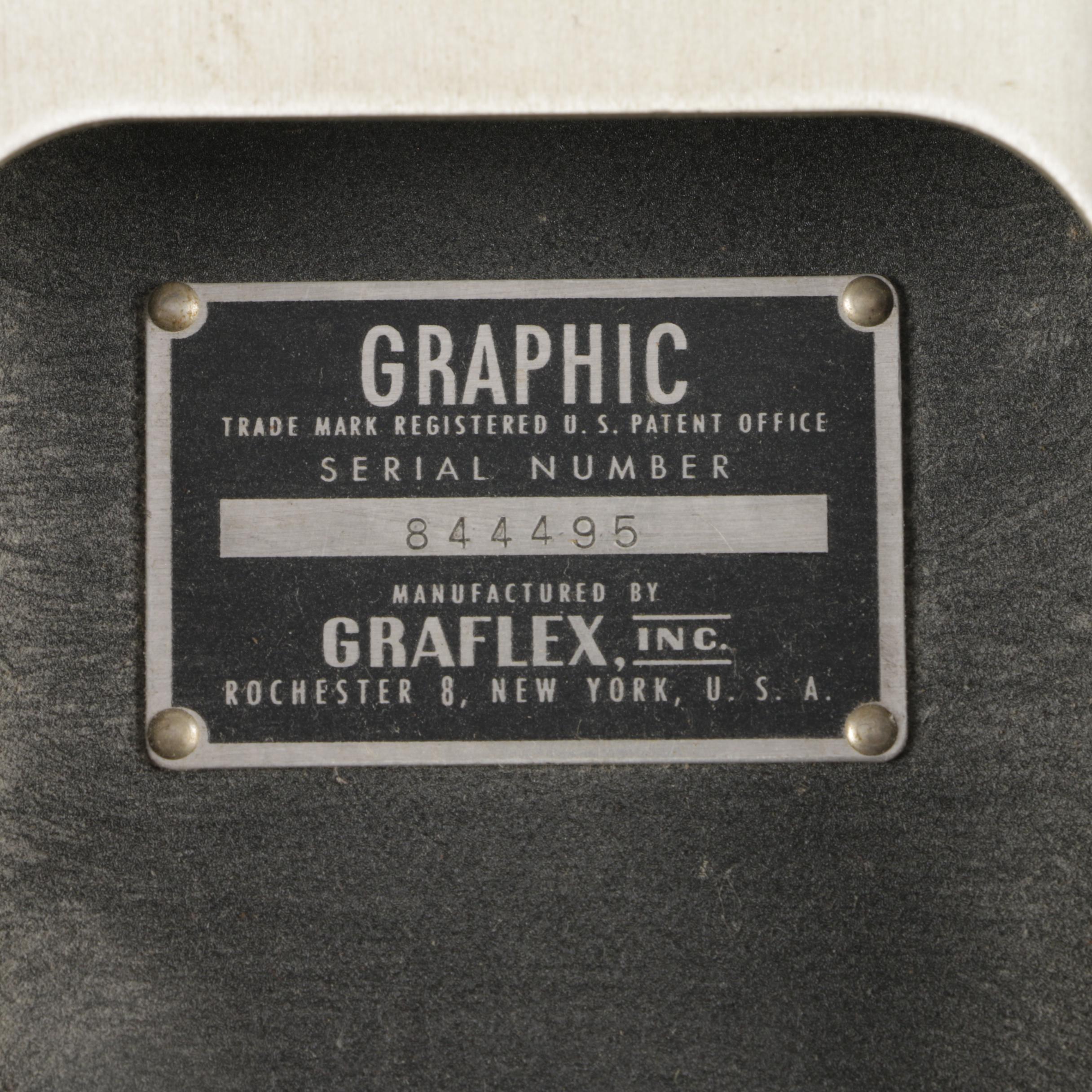 Graflex Speed Graphic Camera