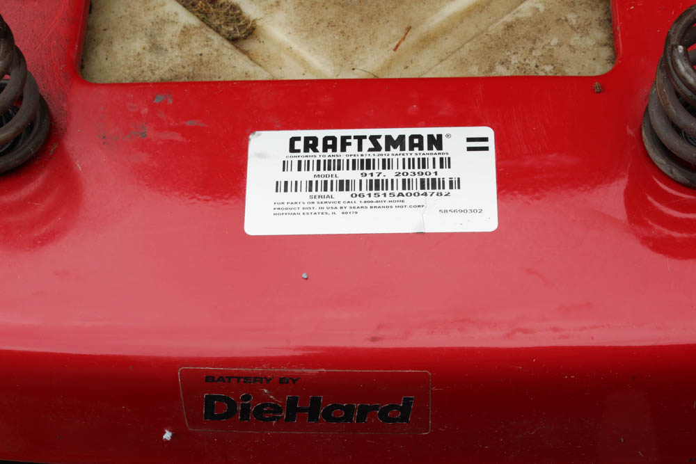 YT3000 Craftsman riding Lawn Mower and Trailer