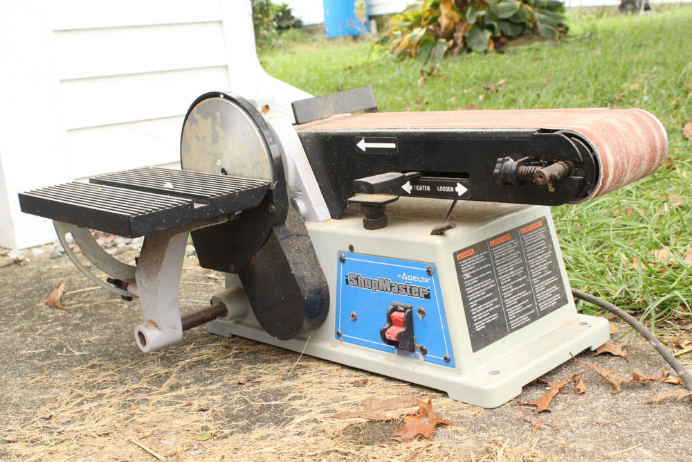 Delta "ShopMaster" Benchtop Disc/Belt Sander