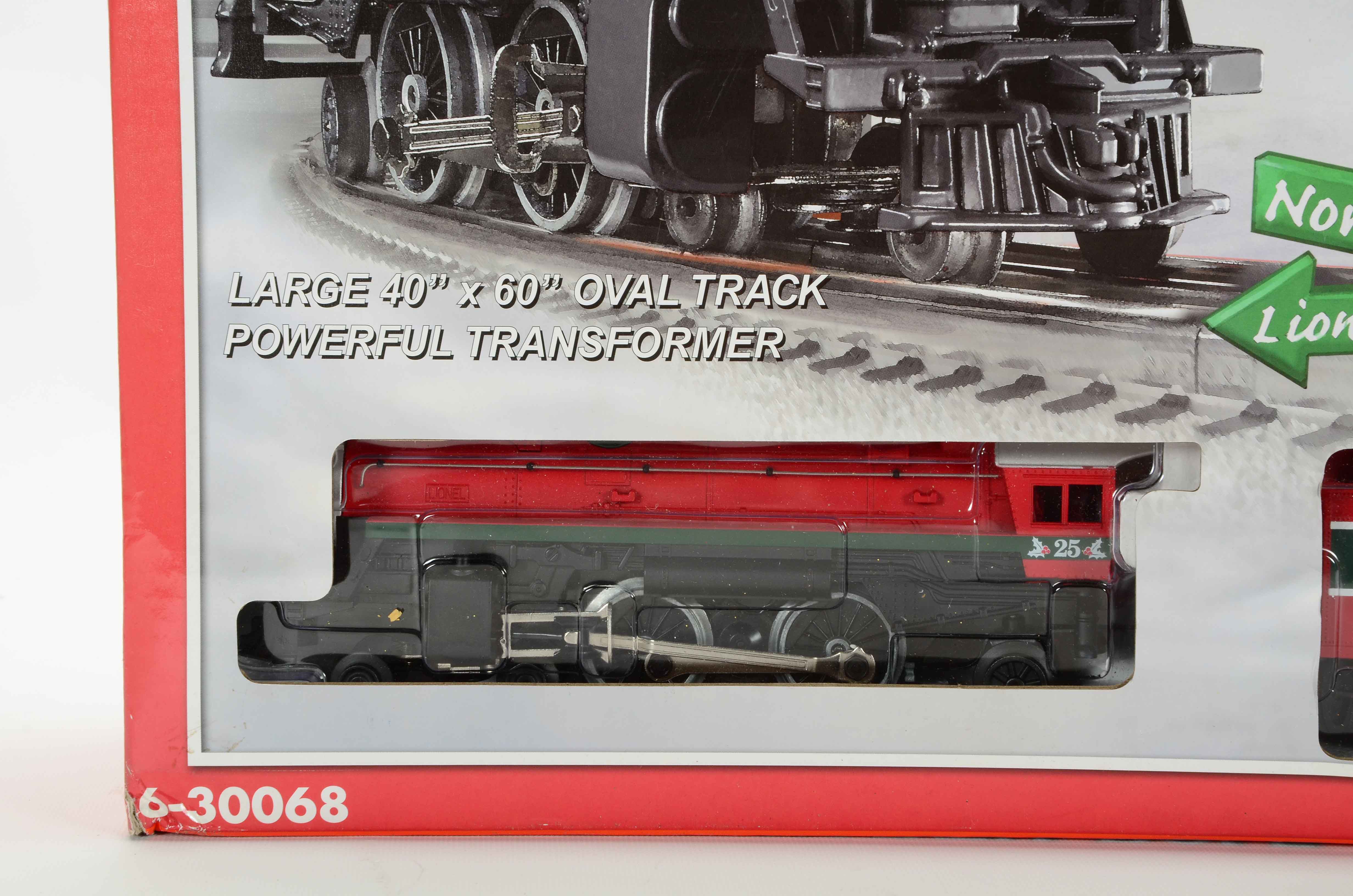 Lionel North Pole Central Christmas Train in O-Gauge