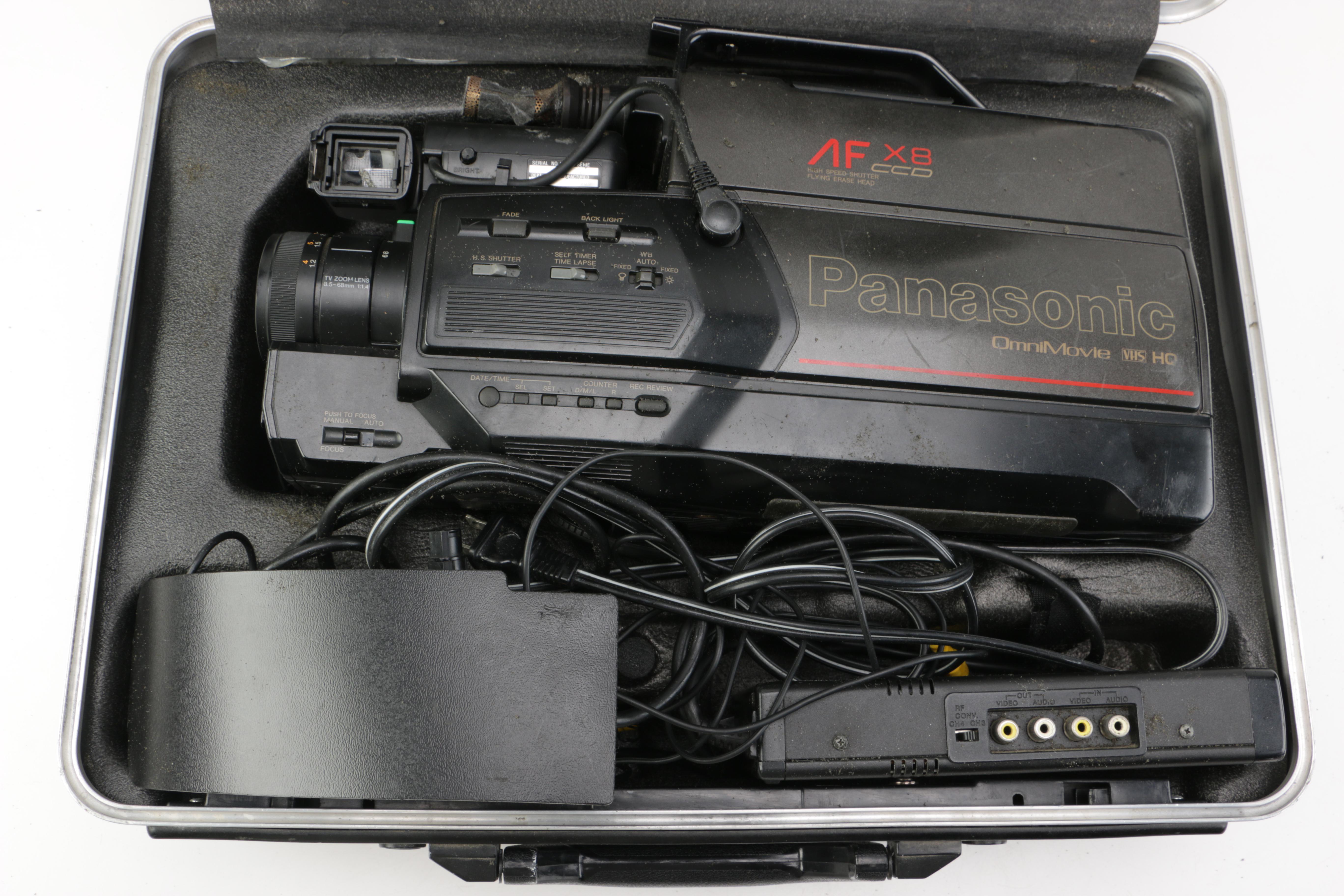 Panasonic VHS Omni Movie Camera