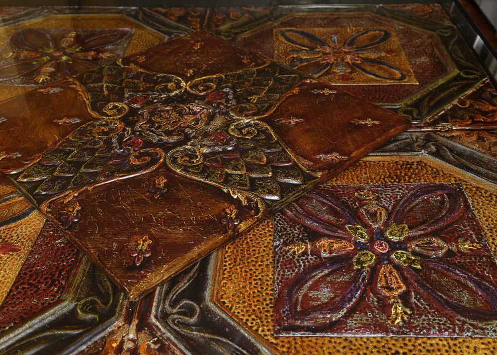 Custom Hightop Table by Kenny "The Tin Man" Hoff