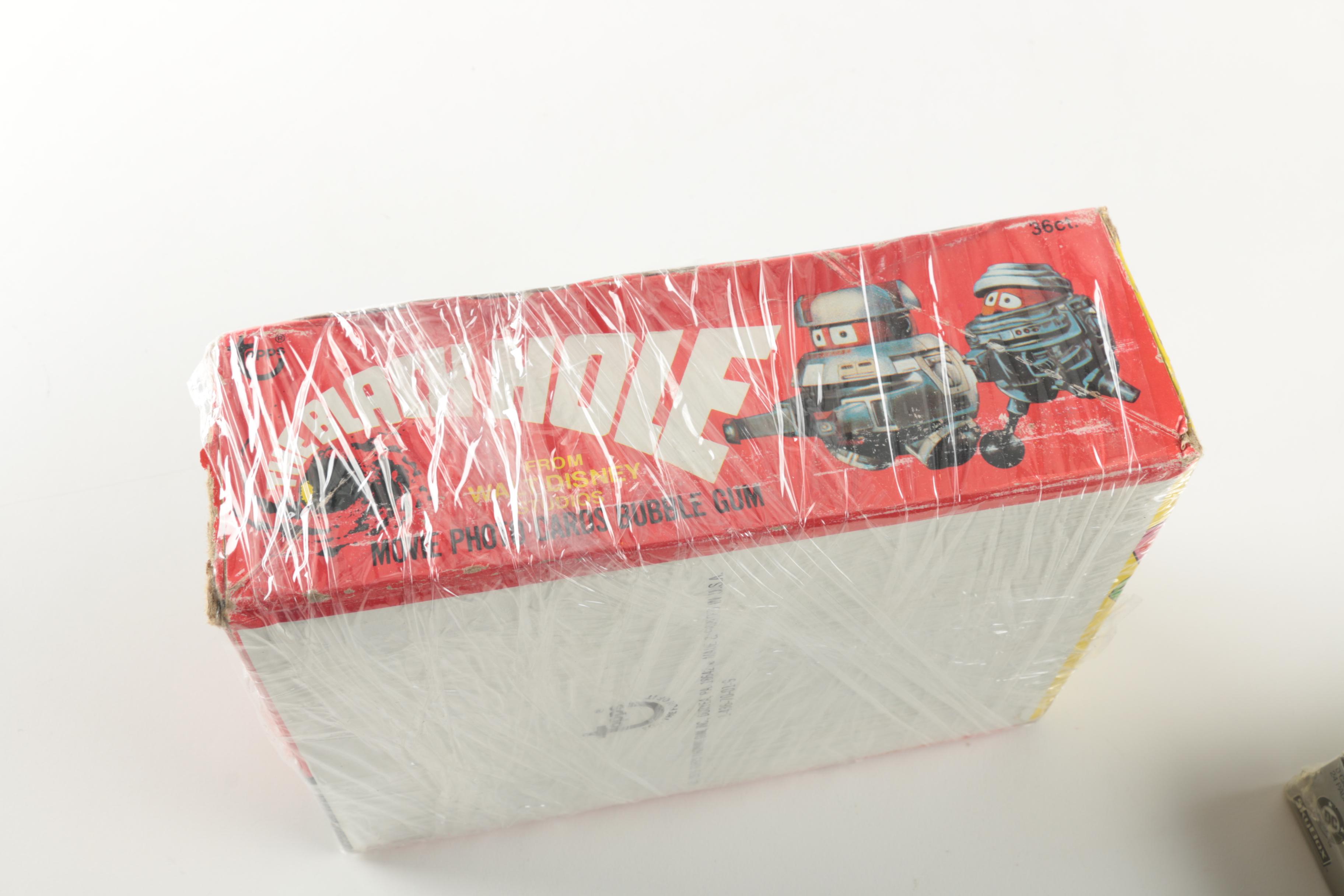 Assortment of Superman and  The Black Hole Trading Cards