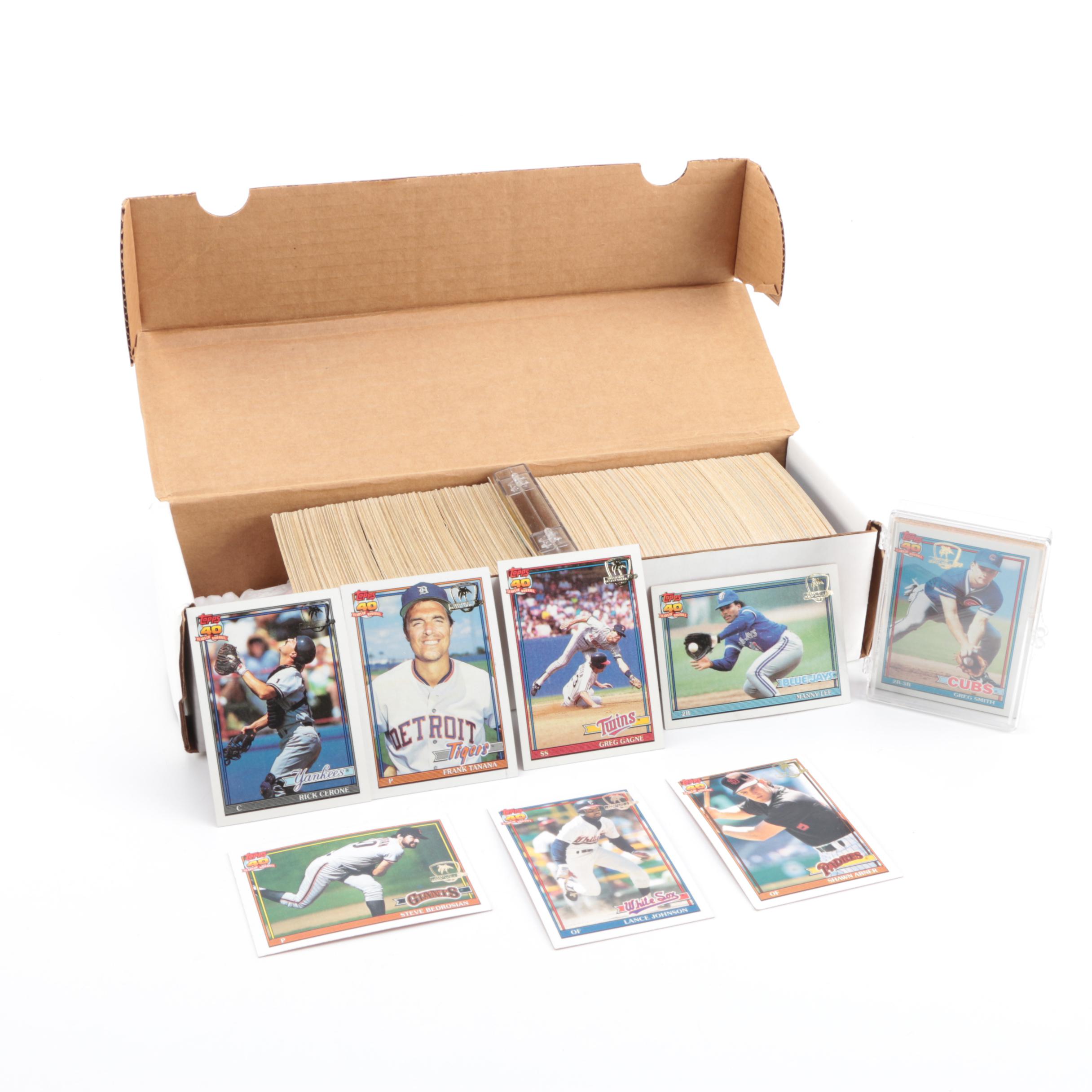 Collection of Topps Baseball Cards