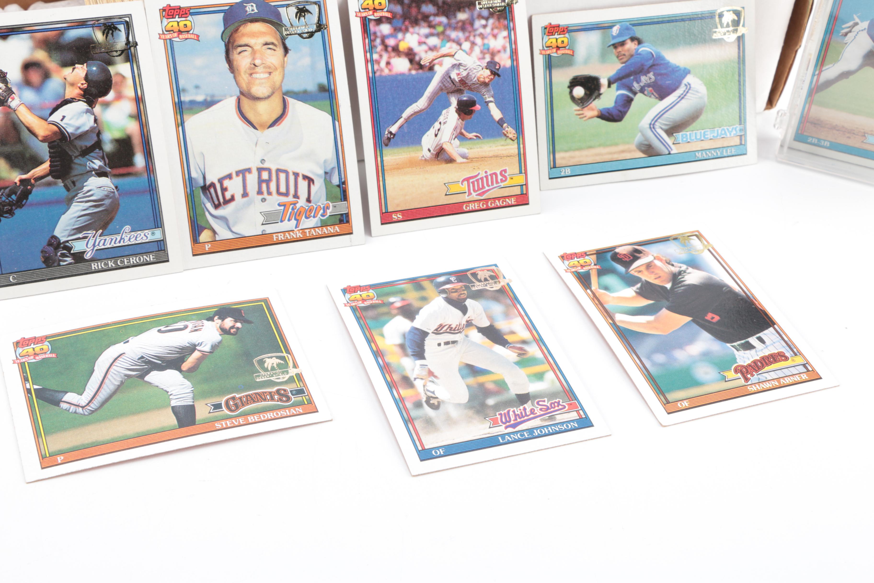 Collection of Topps Baseball Cards