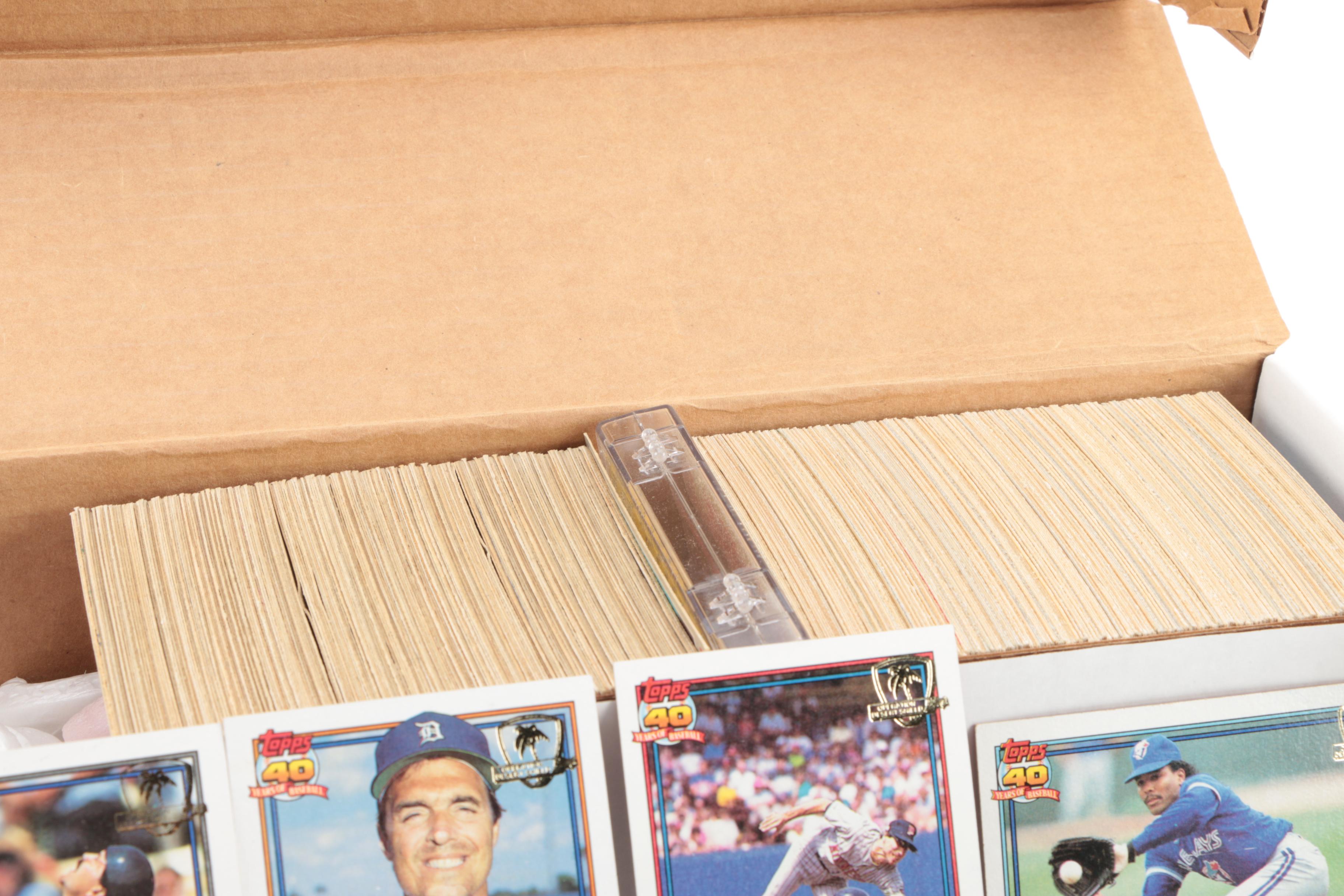 Collection of Topps Baseball Cards