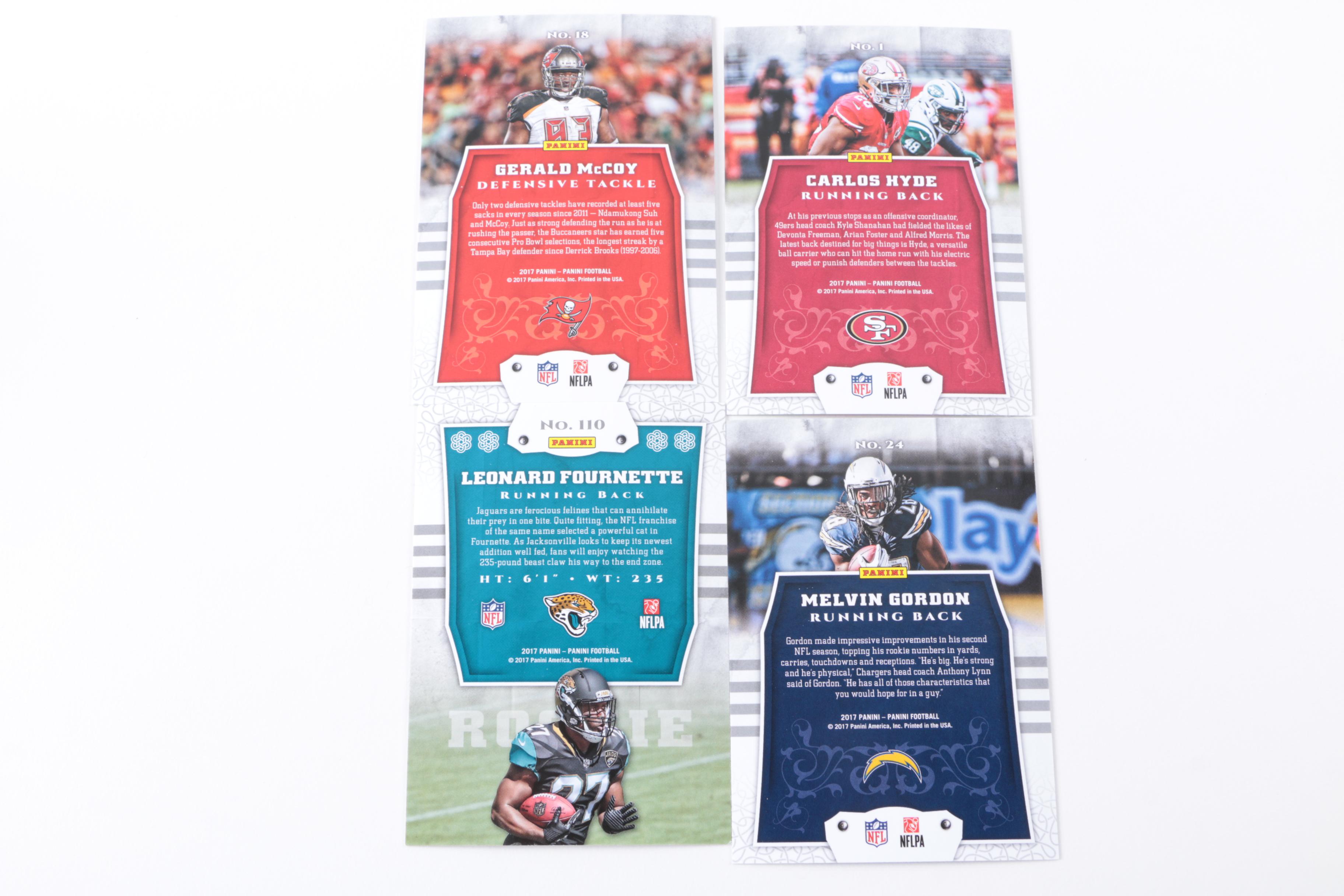 Assorted Modern Football Cards