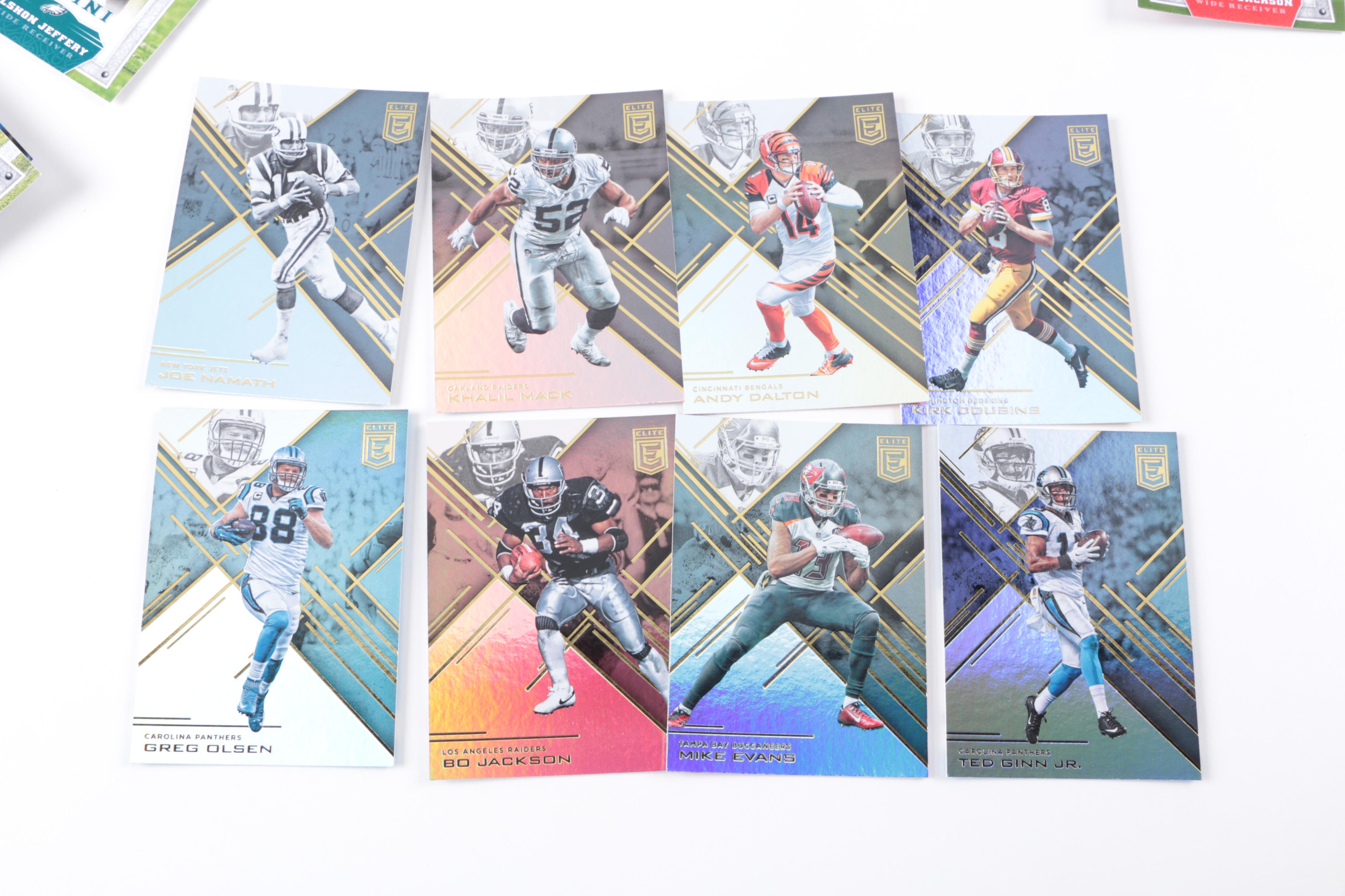 Assorted Modern Football Cards