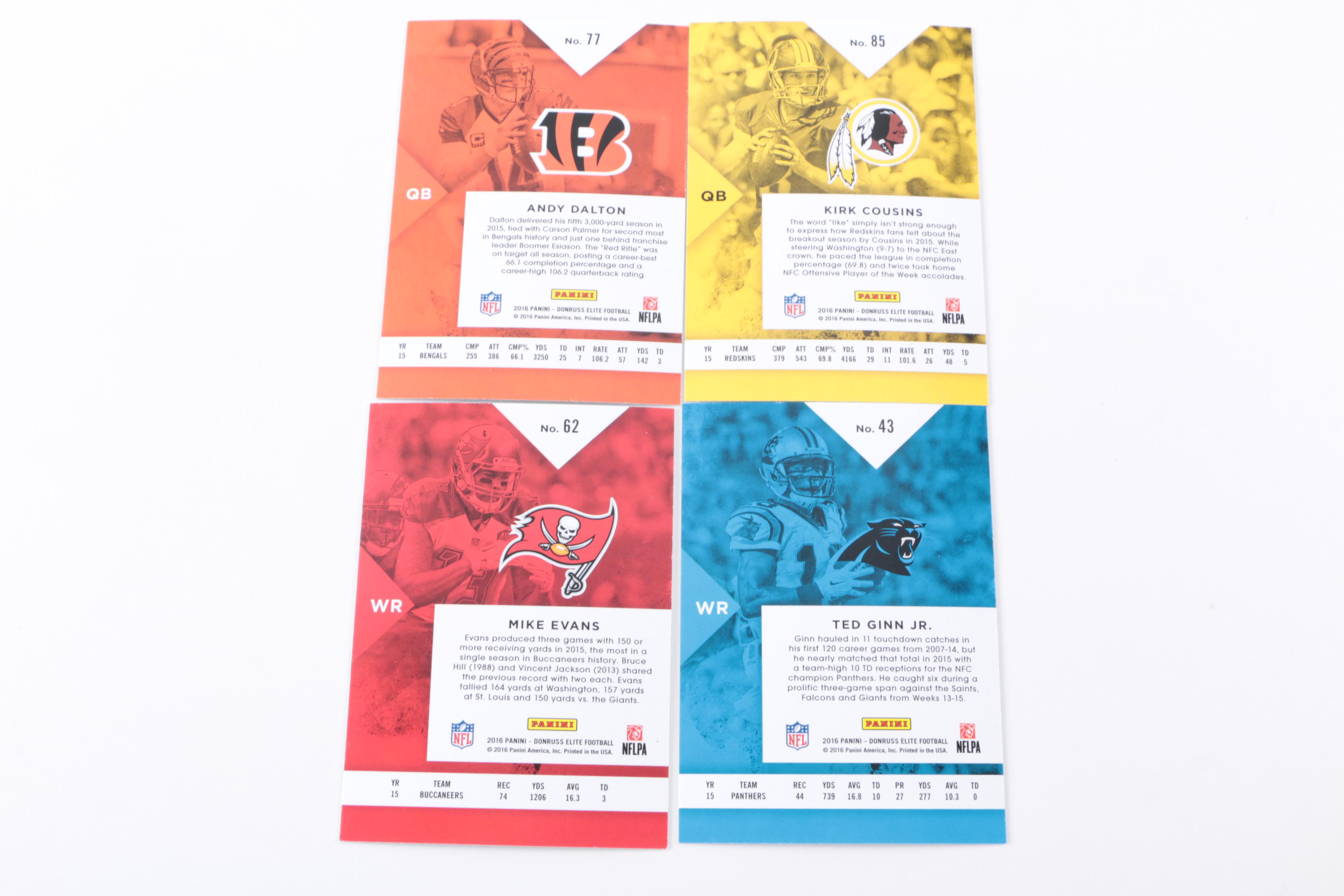 Assorted Modern Football Cards