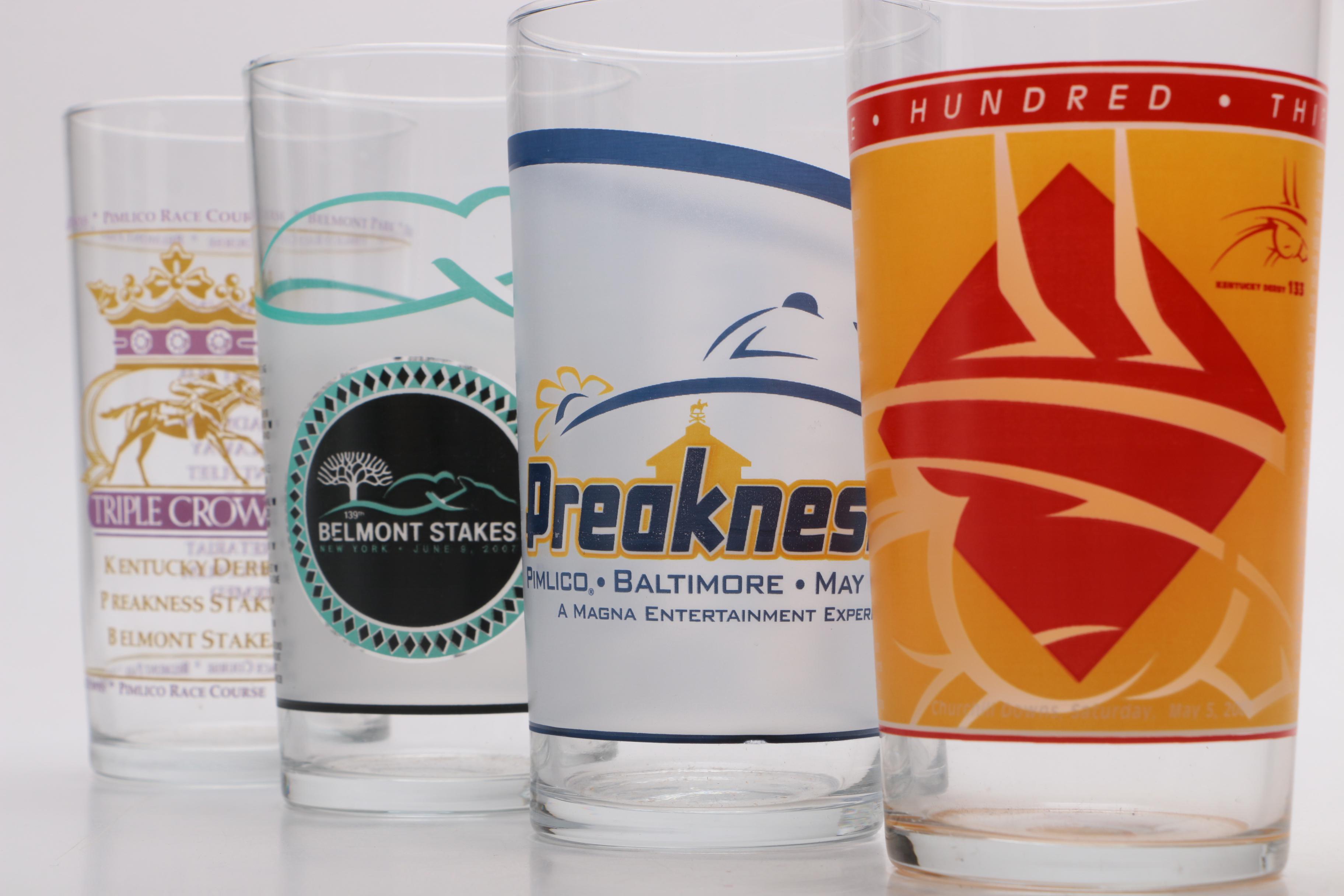 Triple Crown 2006 Commemorative Pint Glasses