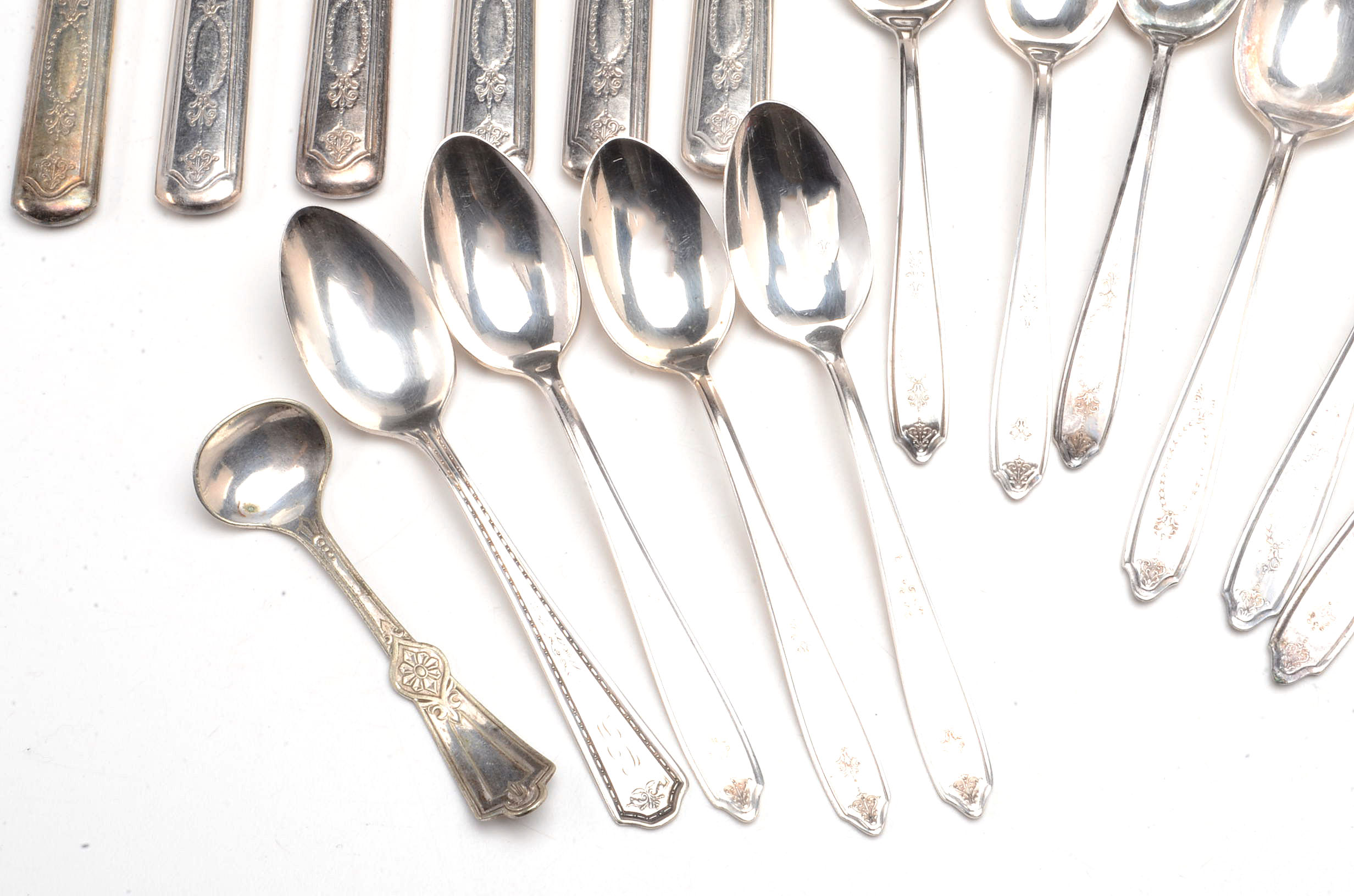 Rogers Silver-Plated "Empire" Flatware Service For Six