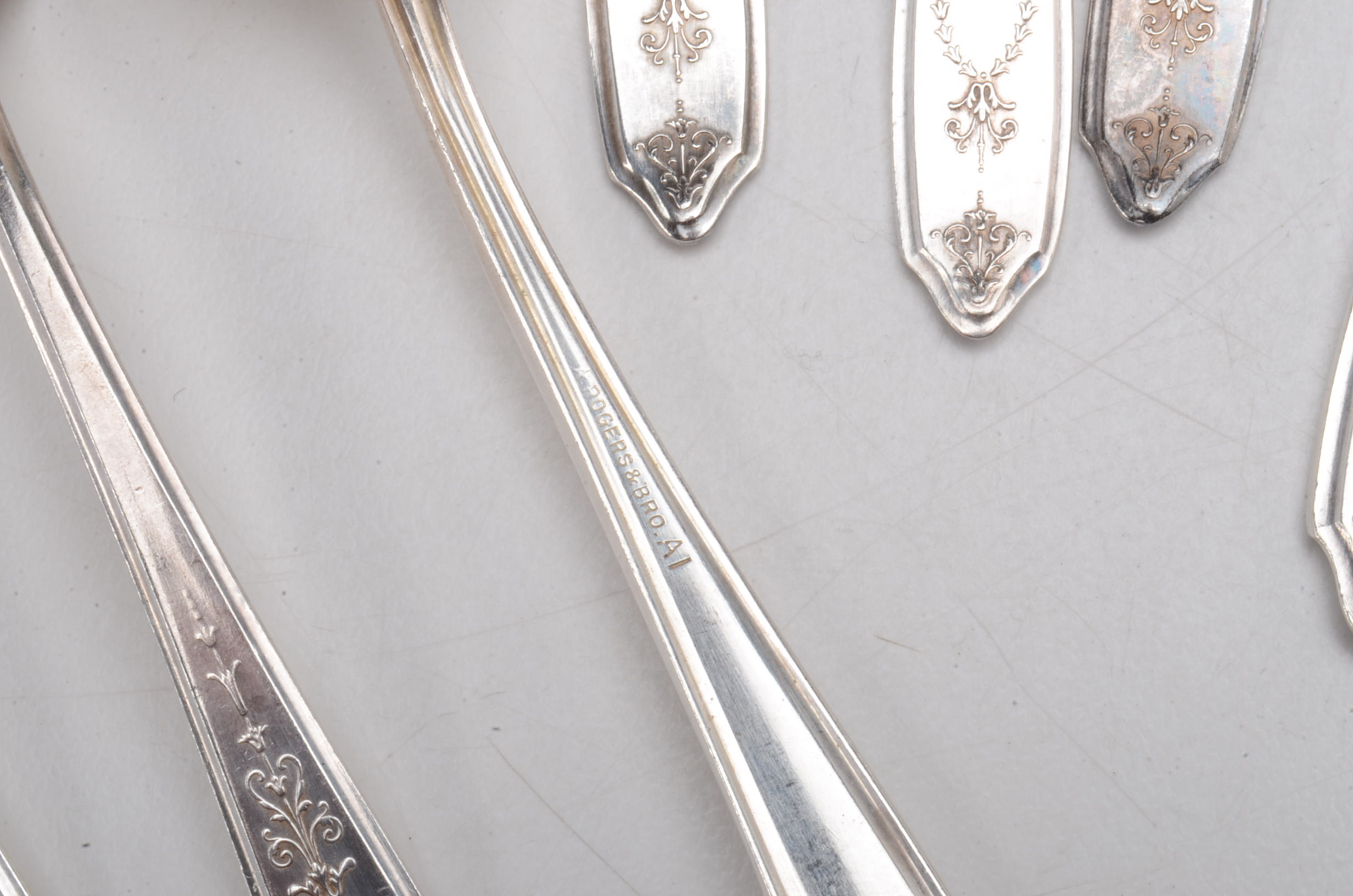 Rogers Silver-Plated "Empire" Flatware Service For Six