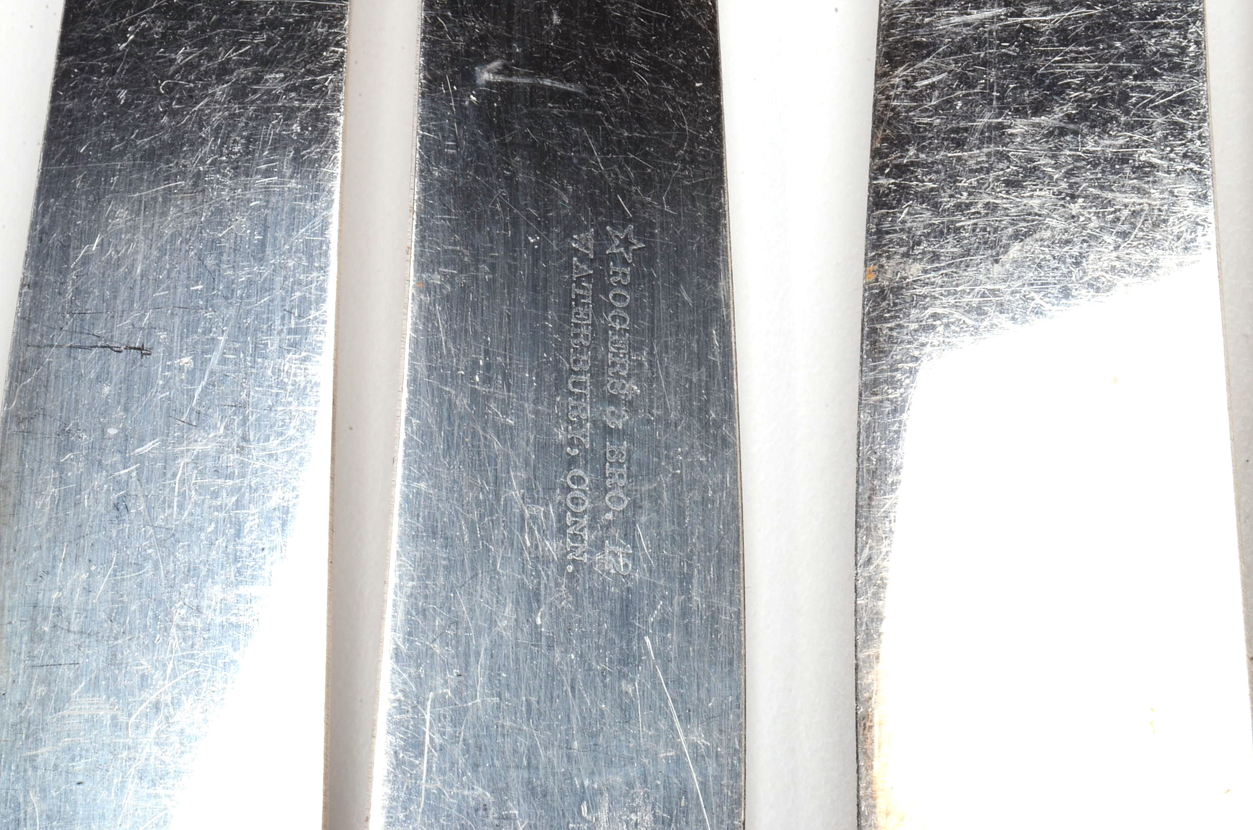 Rogers Silver-Plated "Empire" Flatware Service For Six