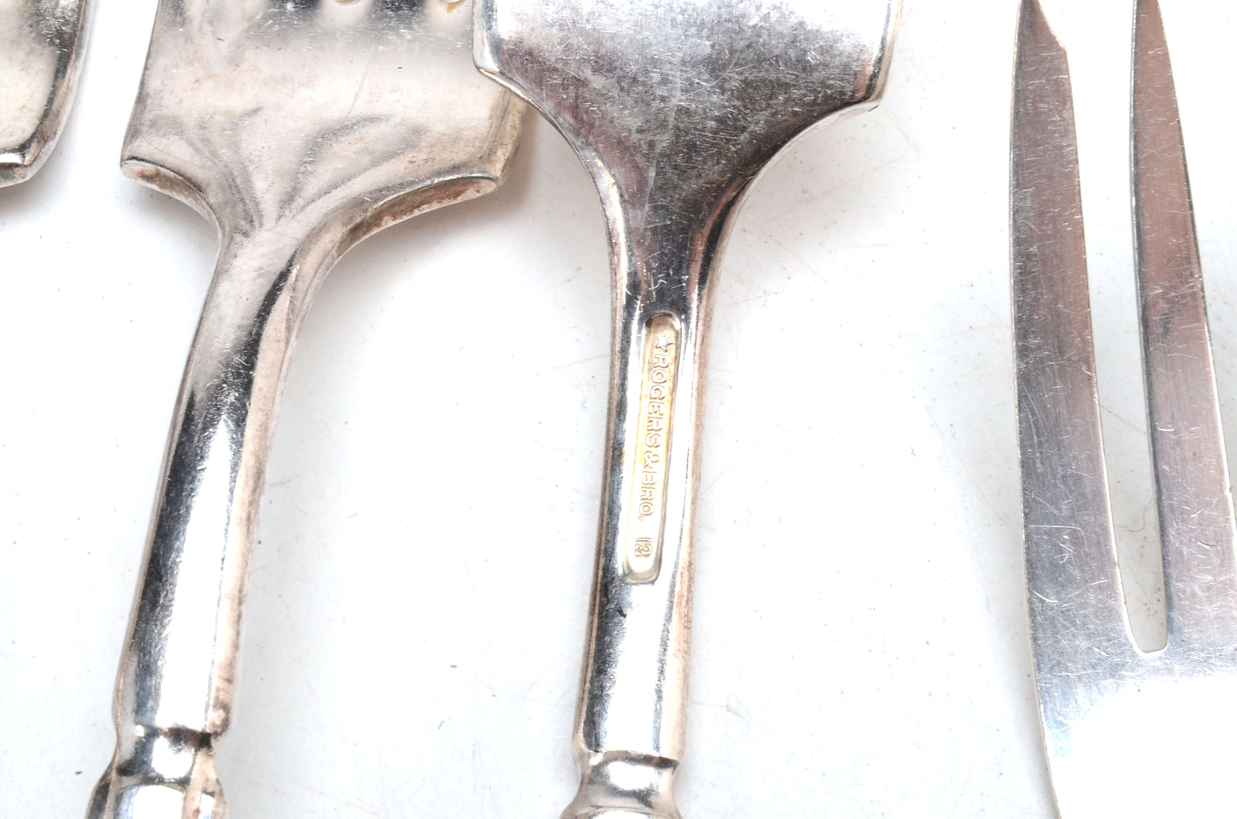 Rogers Silver-Plated "Empire" Flatware Service For Six