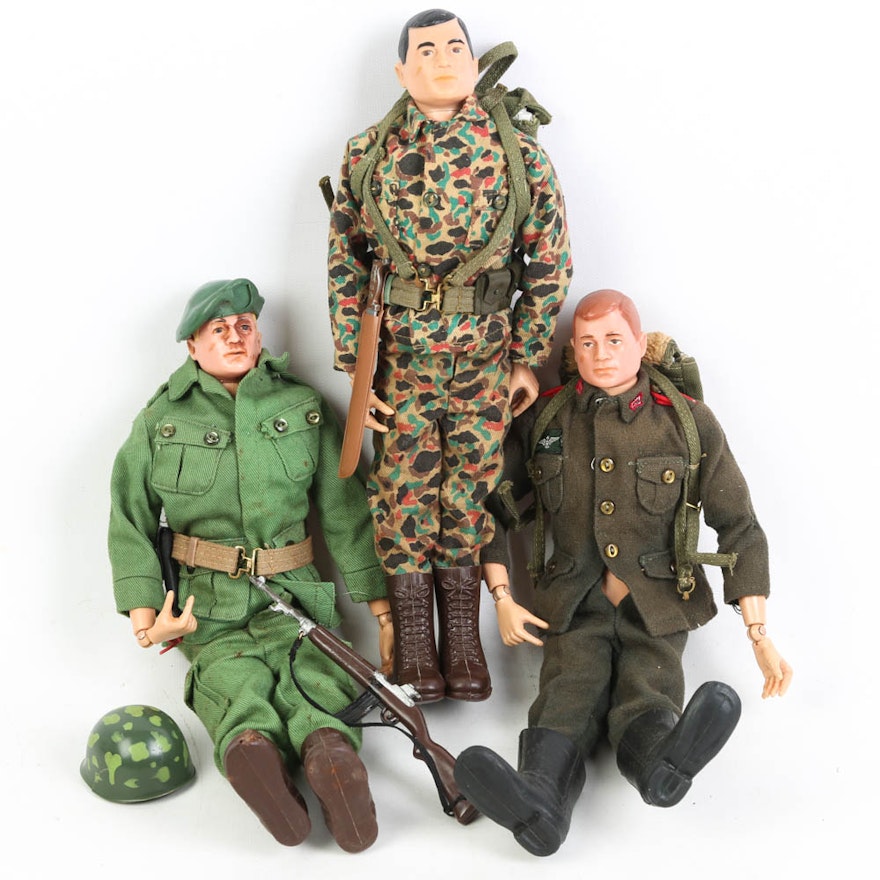 Vintage 1966 G.I. Joe Action Figures