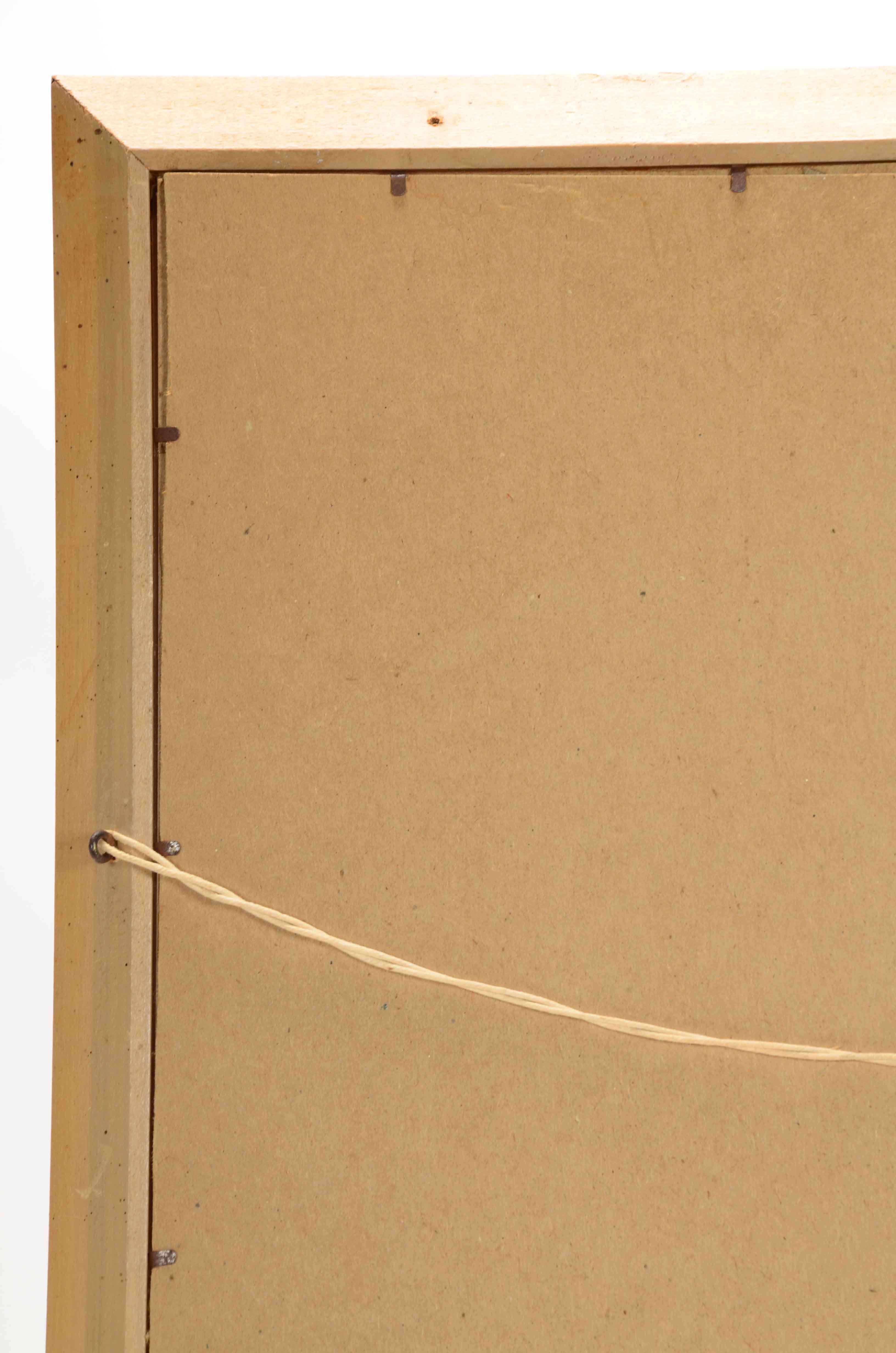 Nancy Shumaker Pallan Signed Colored Lithograph "Pueblo Mother and Child"