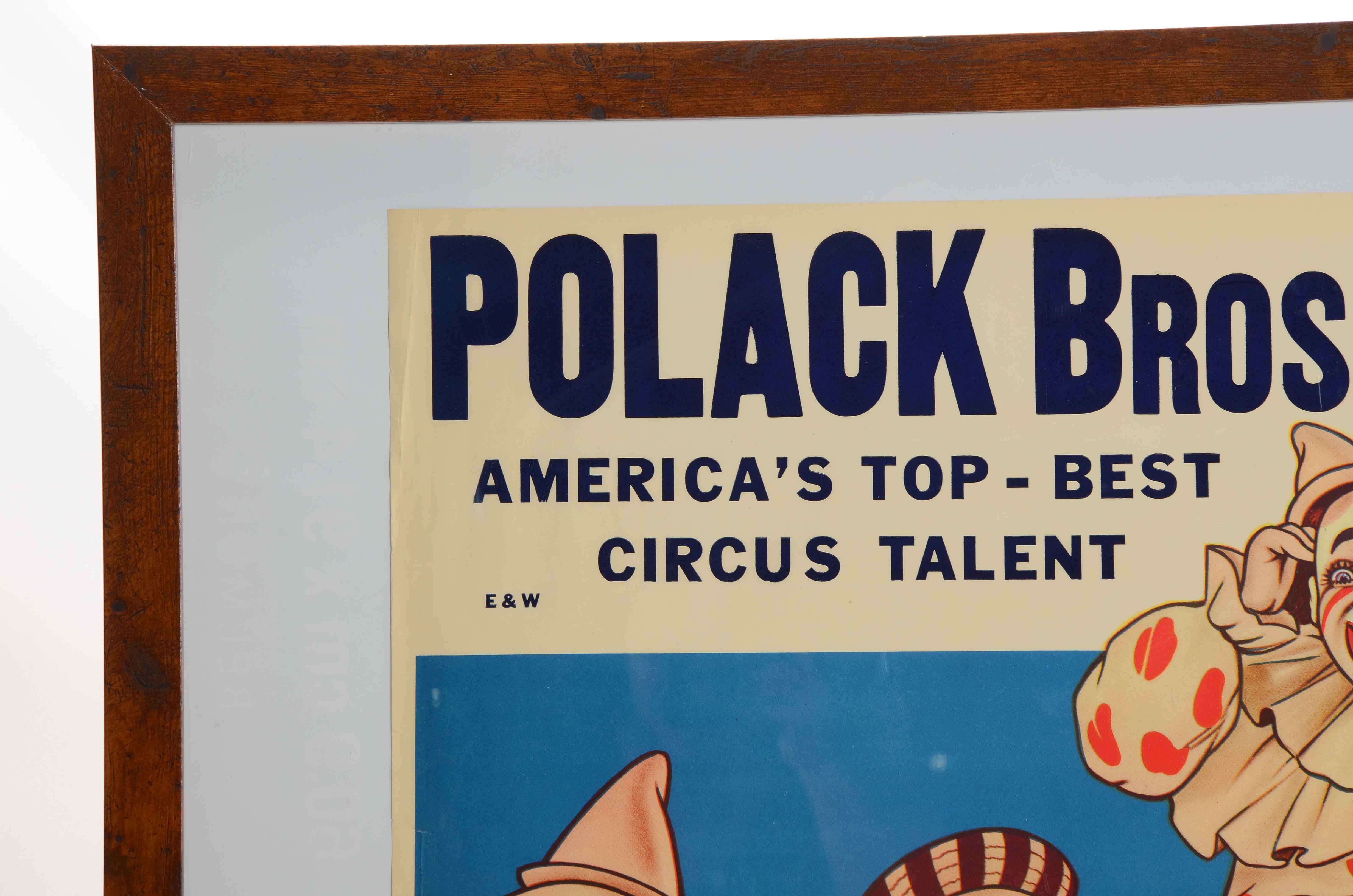 Polack Brothers Circus Poster