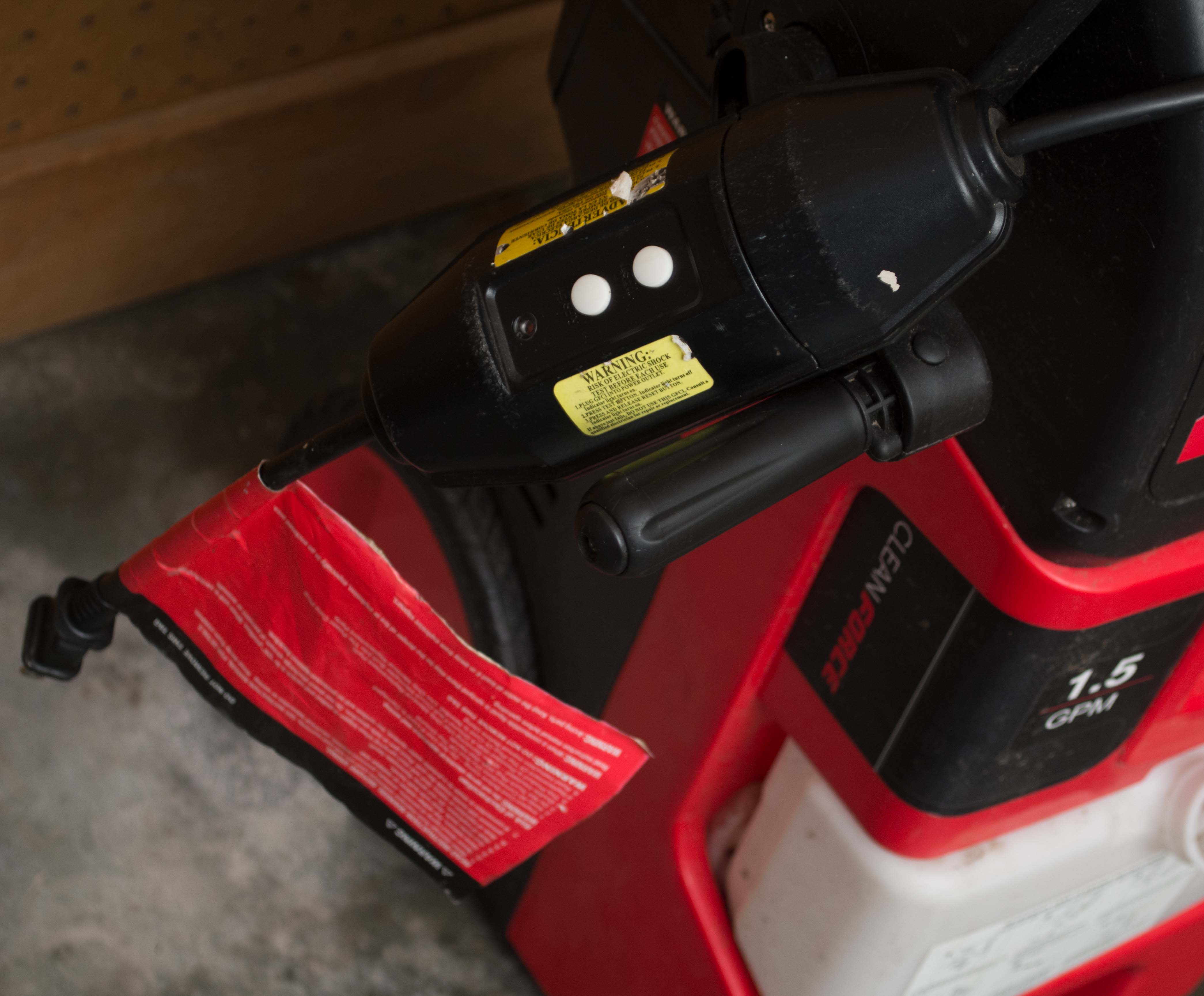 Clean Force 1800 PSI Power Washer Lavadora