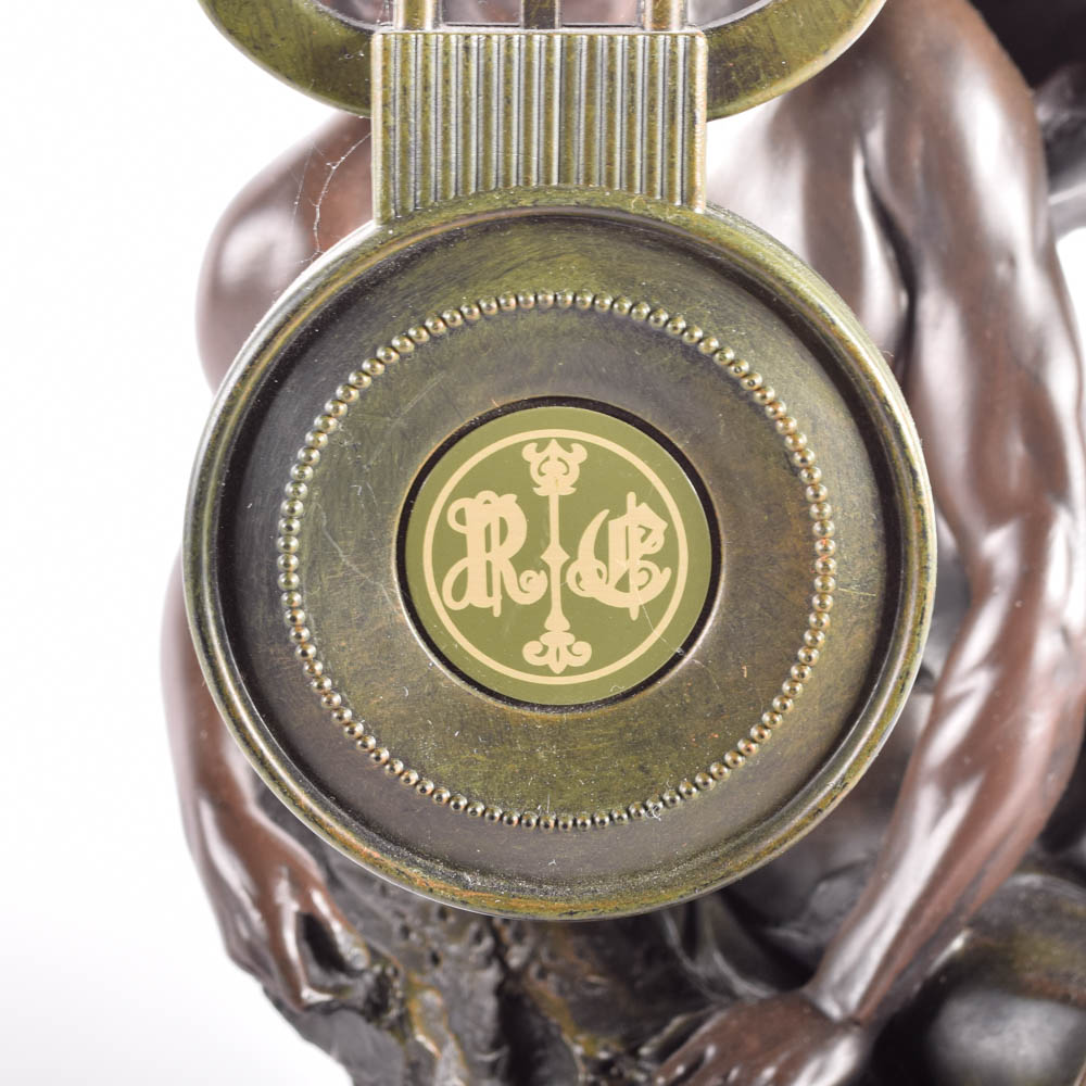 Reproduction Crosa Victorian Style Swinging Pendulum Clock