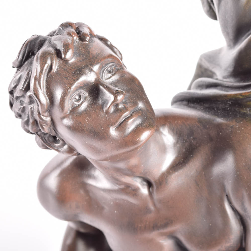 Reproduction Crosa Victorian Style Swinging Pendulum Clock