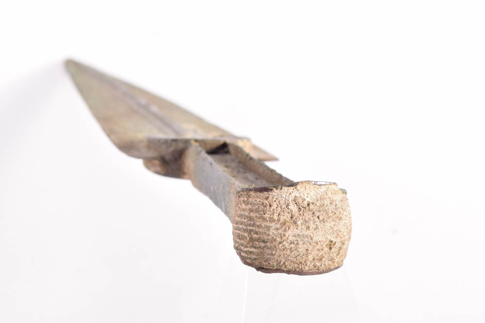 Ancient Persian Flanged Dagger with Crescent Guard (ca. 10th–9th Century BC)