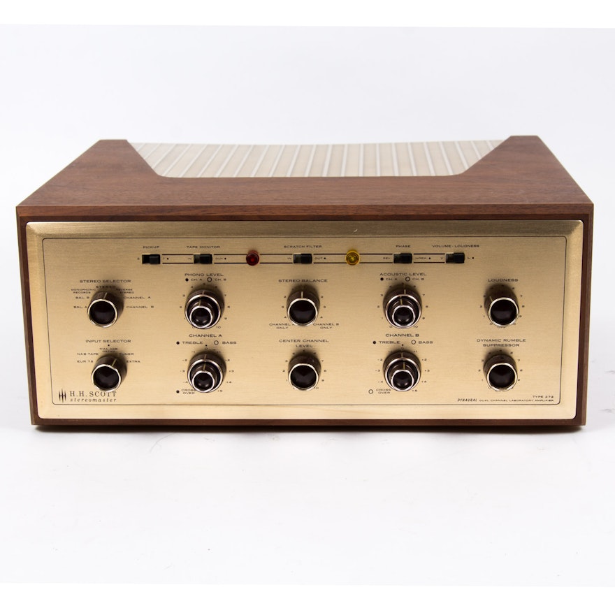 HH Scott Type 272 Stereo Tube Integrated Amplifier