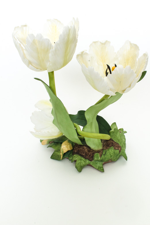 Boehm Vintage Limited Edition Porcelain Sculpture "Parrot Tulip"