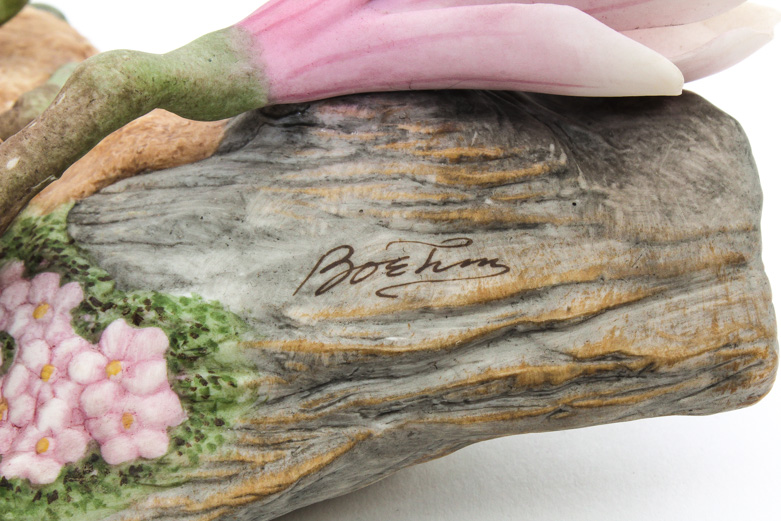 Boehm Limited Edition Porcelain Sculpture "Mountain Bluebird"