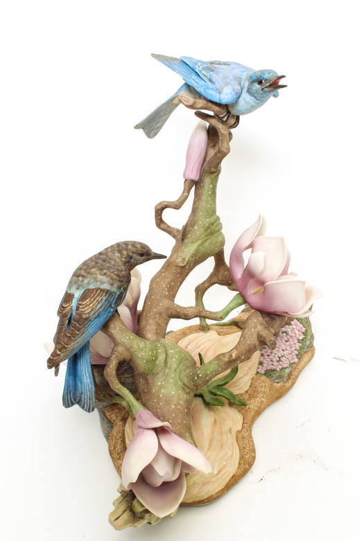 Boehm Limited Edition Porcelain Sculpture "Mountain Bluebird"