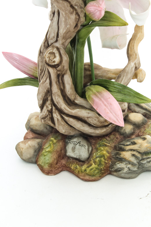 Boehm Limited Edition Porcelain Sculpture "Rubrum Lillies"