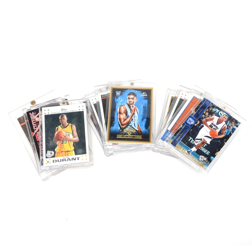 NBA Rookie and Relic Basketball Cards With Lebron James